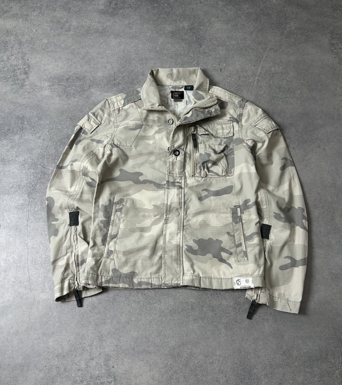 G-Star Vintage G-Star Raw camo jacket mens multi-pocket Size US M / EU 48-50 / 2 - 1 Thumbnail