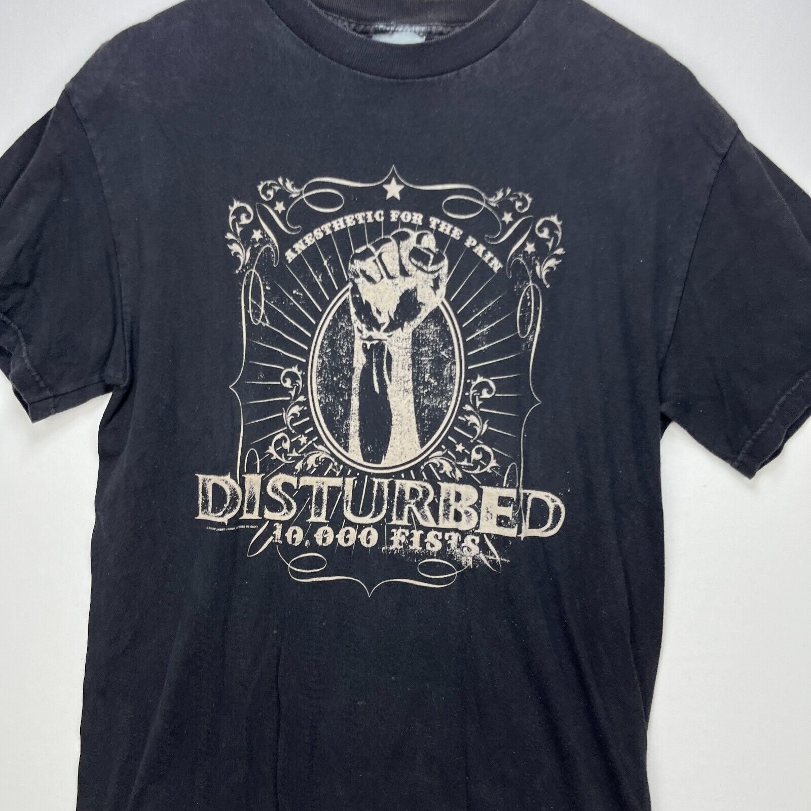 Vintage Vintage Y2K Disturbed Band T Shirt Medium Size US M / EU 48-50 / 2 - 2 Thumbnail