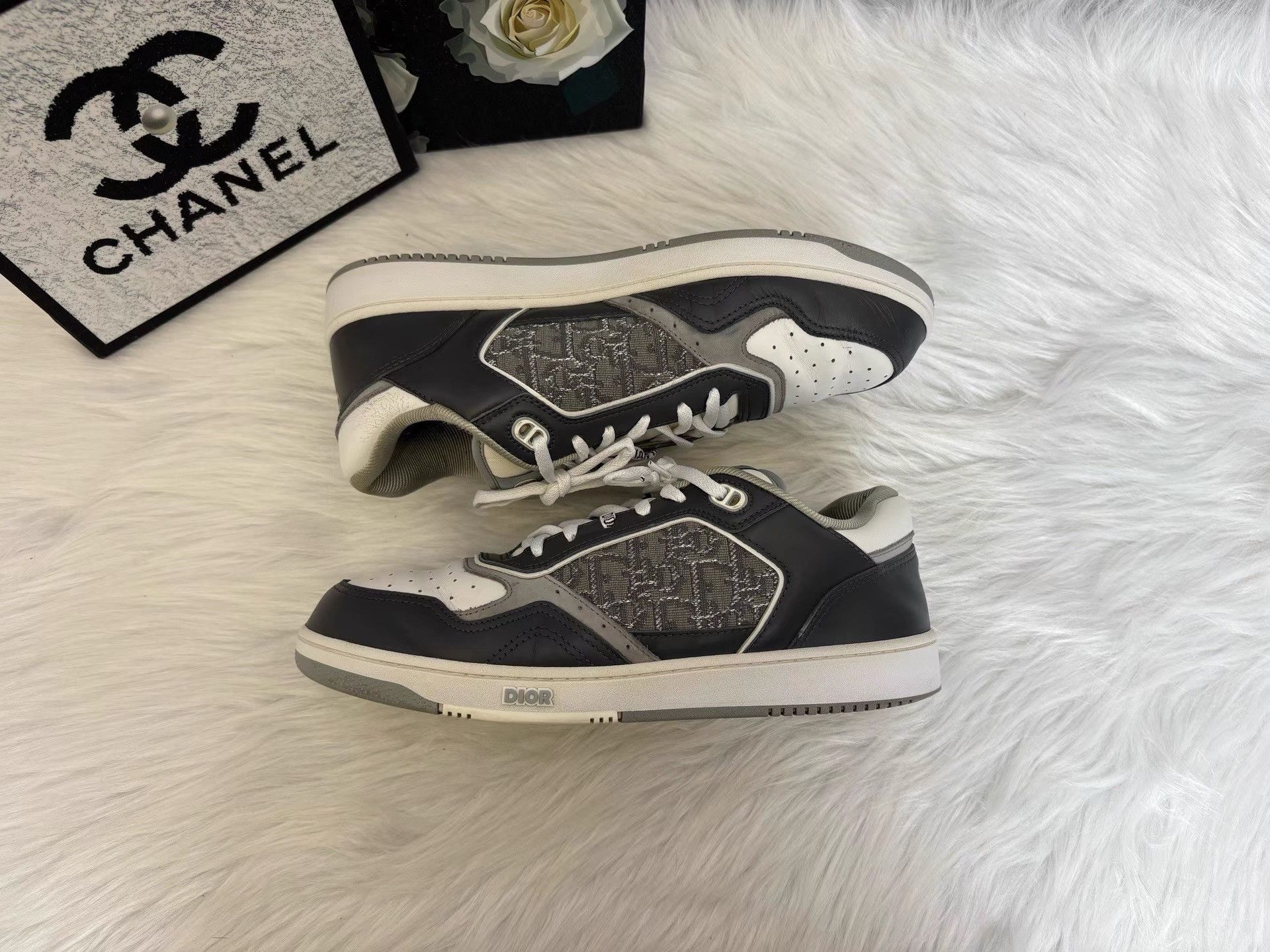 Dior Dior Classic B27 Monogram Print Sneakers K36 Size US 10 / EU 43 - 7 Thumbnail
