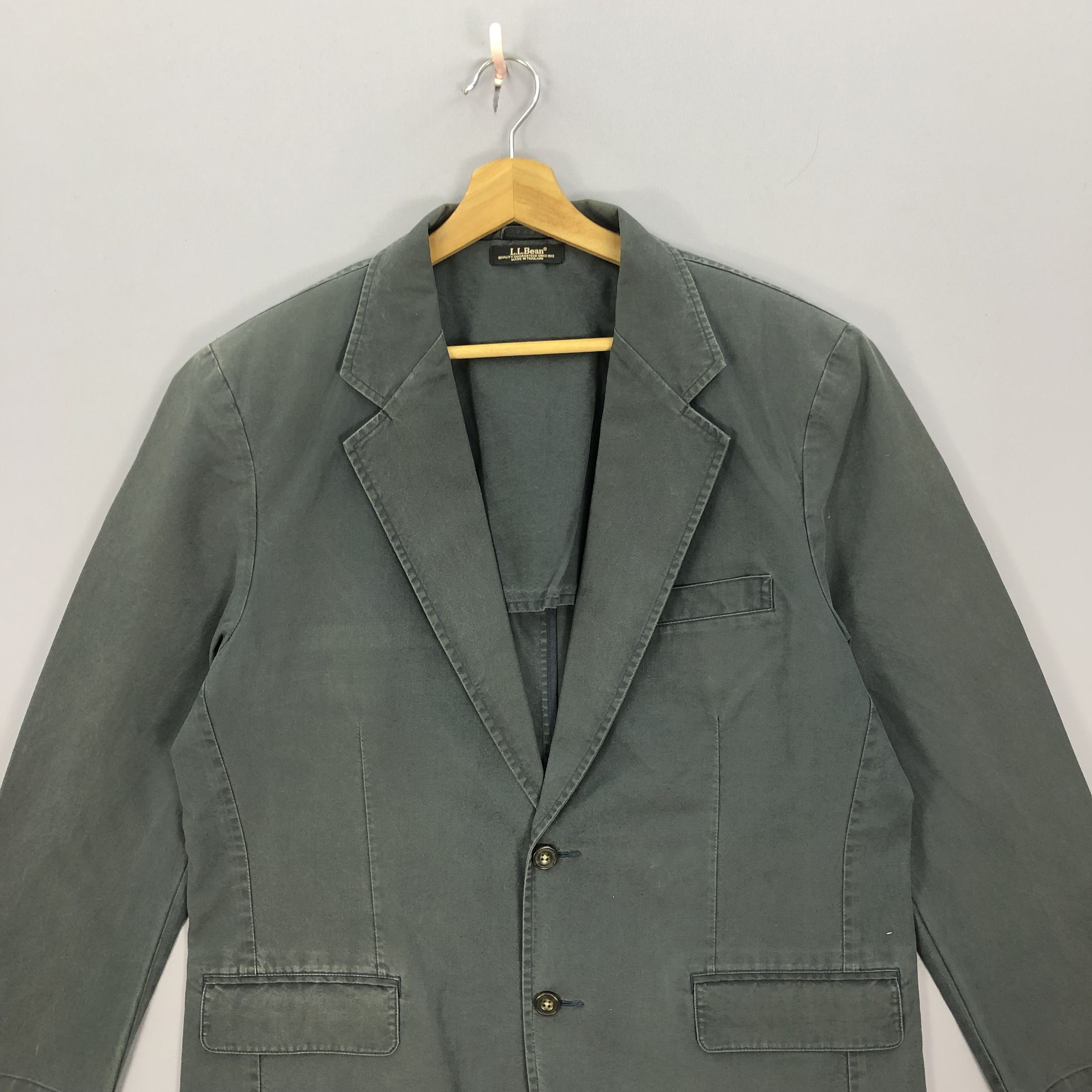 Japanese Brand × L.L. Bean × Vintage Vintage 90s LL Bean Cardigan Coat Jacket Size 42L - 3 Thumbnail