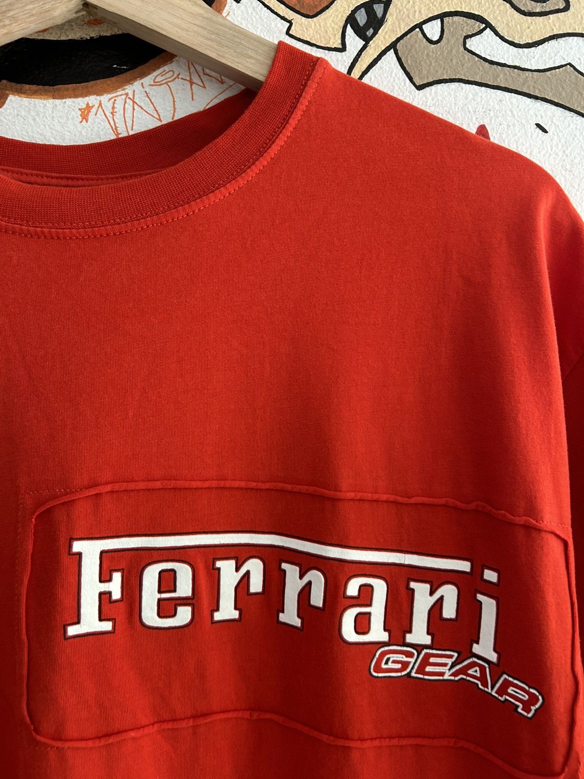 Ferrari × Vintage 90s Ferrari Tee Size US XL / EU 56 / 4 - 4 Thumbnail