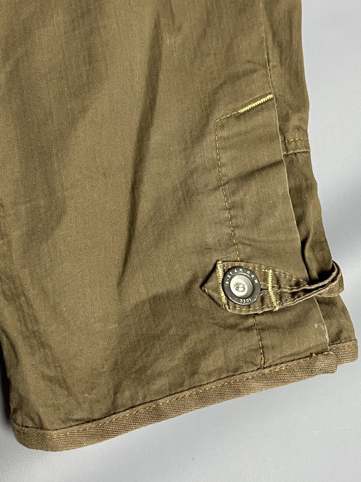 G-Star G-Star RAW Lance Capri Pants Women W27 Brown Utilit Military Size 27" / US 4 / IT 40 - 6 Thumbnail