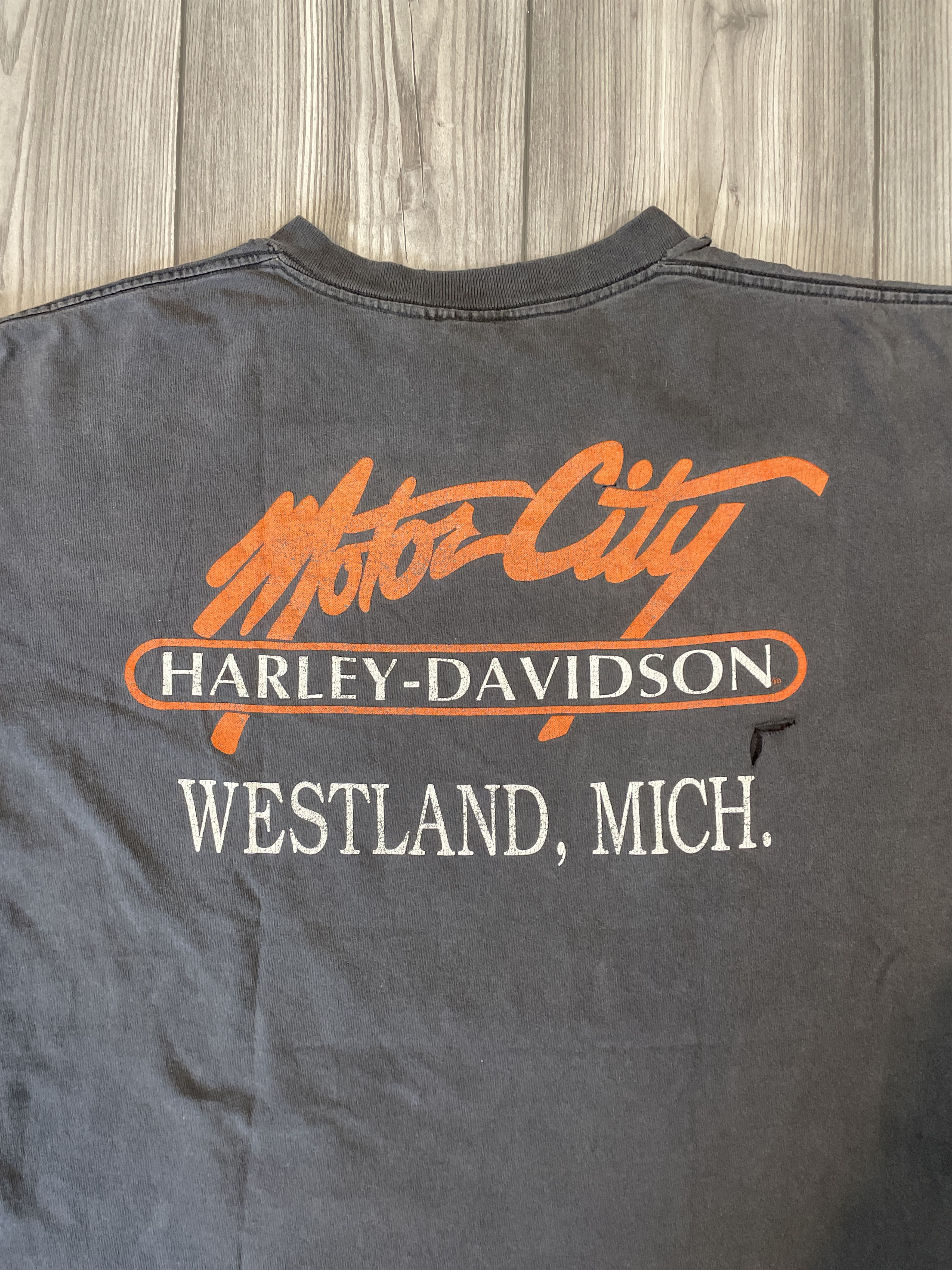 Harley Davidson 1993 Eagle Head Harley Davidson Westland Mich Size US XL / EU 56 / 4 - 8 Thumbnail