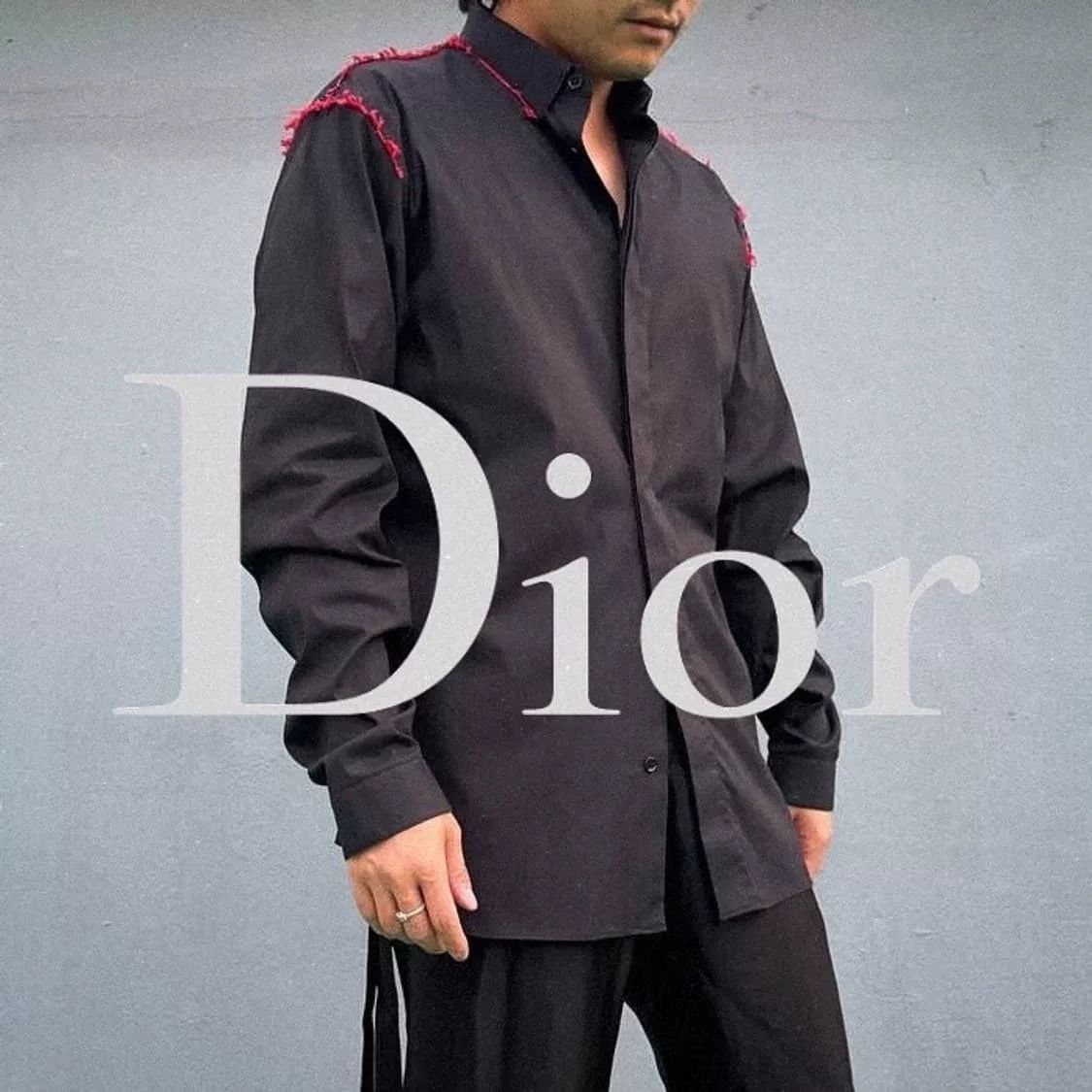 Dior Dior Homme 10FW Vintage Shirt Size US XXS / EU 40 - 1 Thumbnail