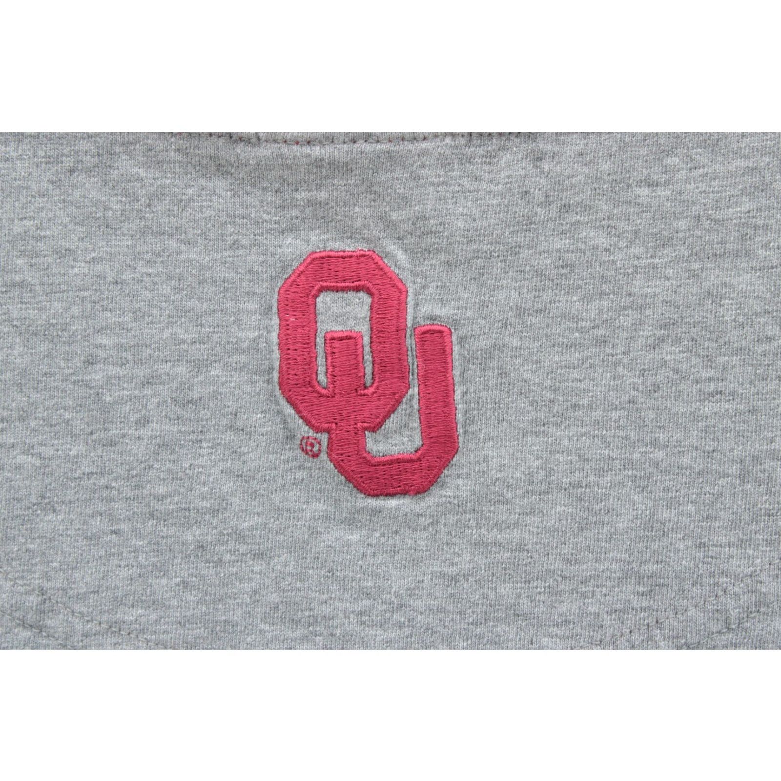 Nike Nike Tee Shirt OU Oklahoma Sooners Gray 2XL Embroidered Lettering Athletic Comfortable Shirt Mens Size US XXL / EU 58 / 5 - 4 Thumbnail