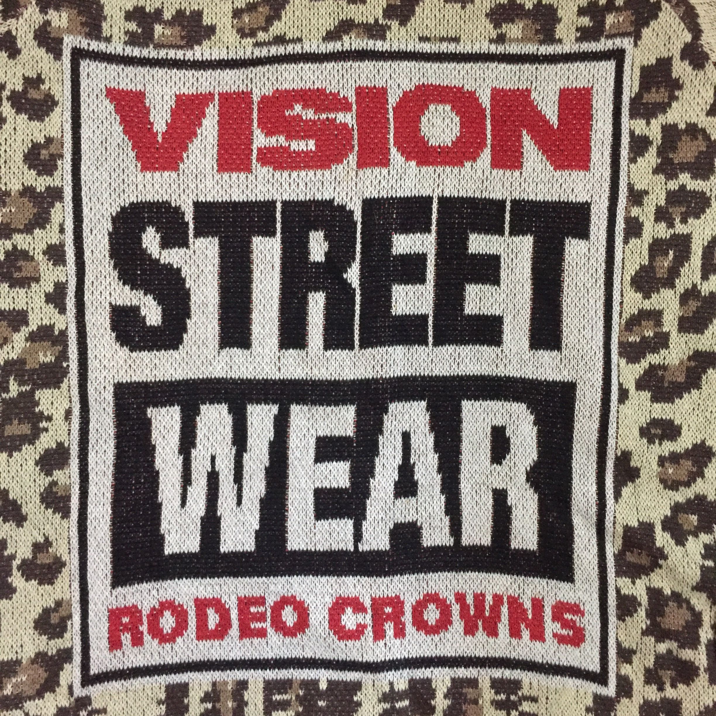 Vision Streetwear Vision Streetwear x Japanese Rodeo Crowns Leopard Knitwear Size US M / EU 48-50 / 2 - 3 Thumbnail