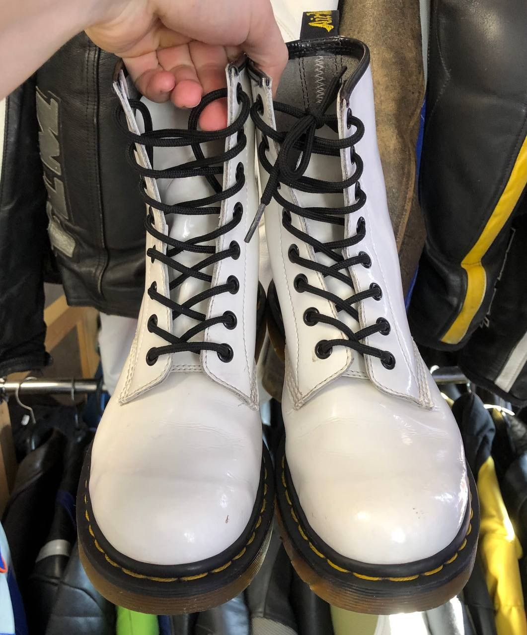 Dr. Martens Dr Martens Leather Boots Size US 8.5 / IT 38.5 - 2 Thumbnail