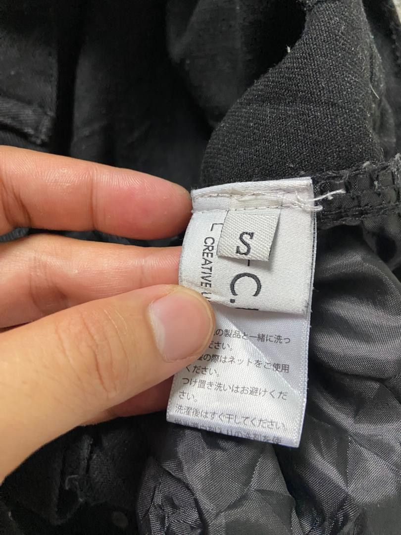 Japanese Brand C.C.U.L Brand Destroyed Double Denim Jeans (197) Size US 28 / EU 44 - 2 Thumbnail