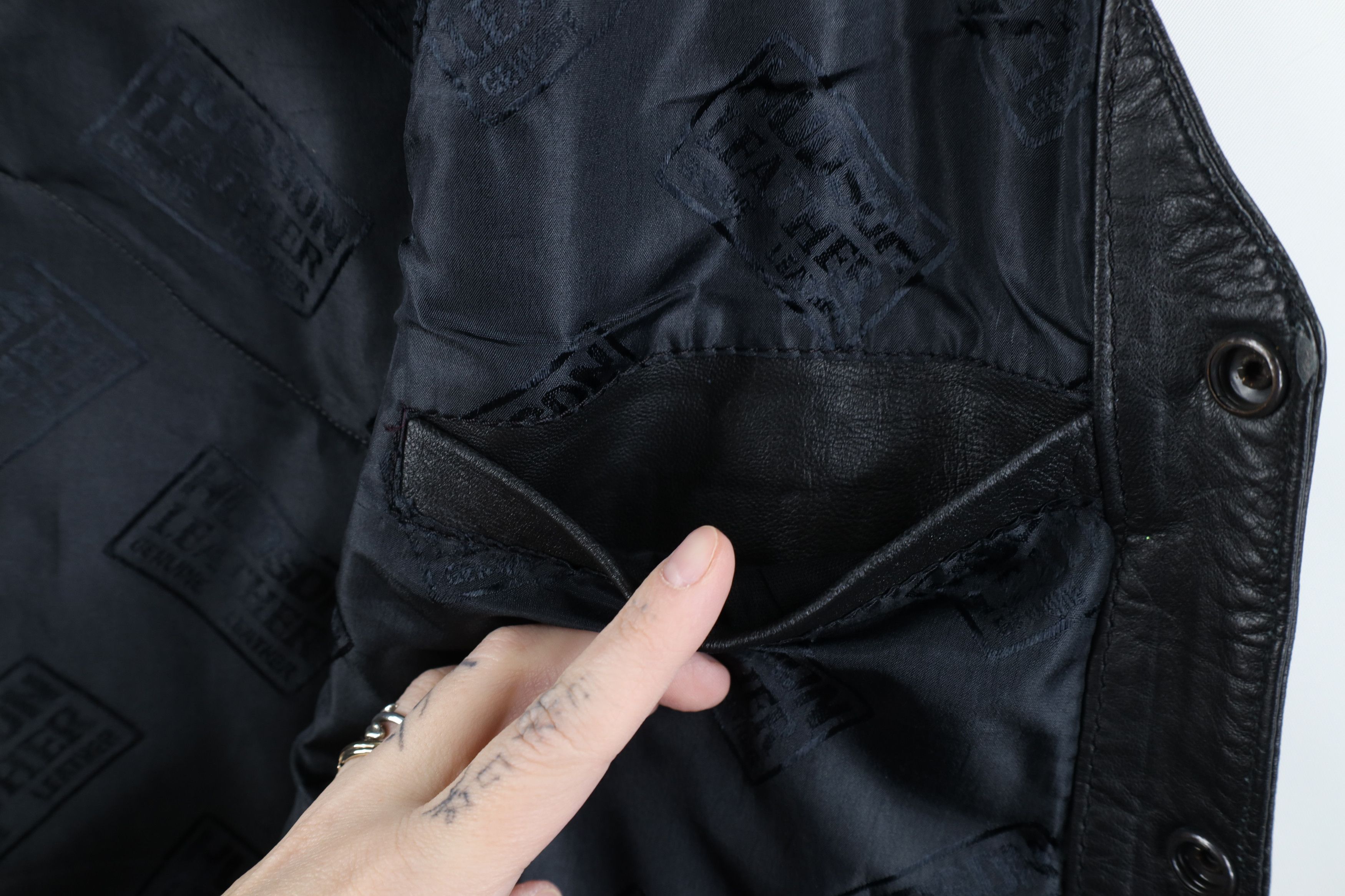 Vintage Vintage 90s Streetwear Motorcycle Riding Vest Jacket Black Size US M / EU 48-50 / 2 - 9 Thumbnail