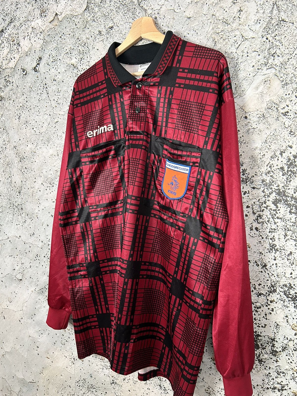 Erima Vintage Netherlands Erika Soccer Jersey Football 90s Size US XXL / EU 58 / 5 - 2 Thumbnail