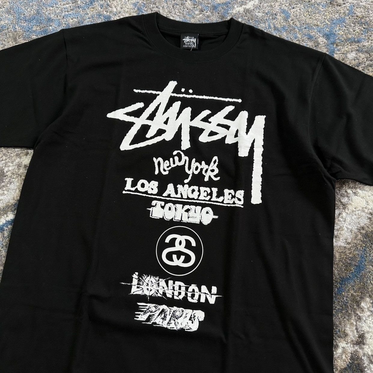 Stussy STUSSY TOUR TEE Size US M / EU 48-50 / 2 - 3 Thumbnail