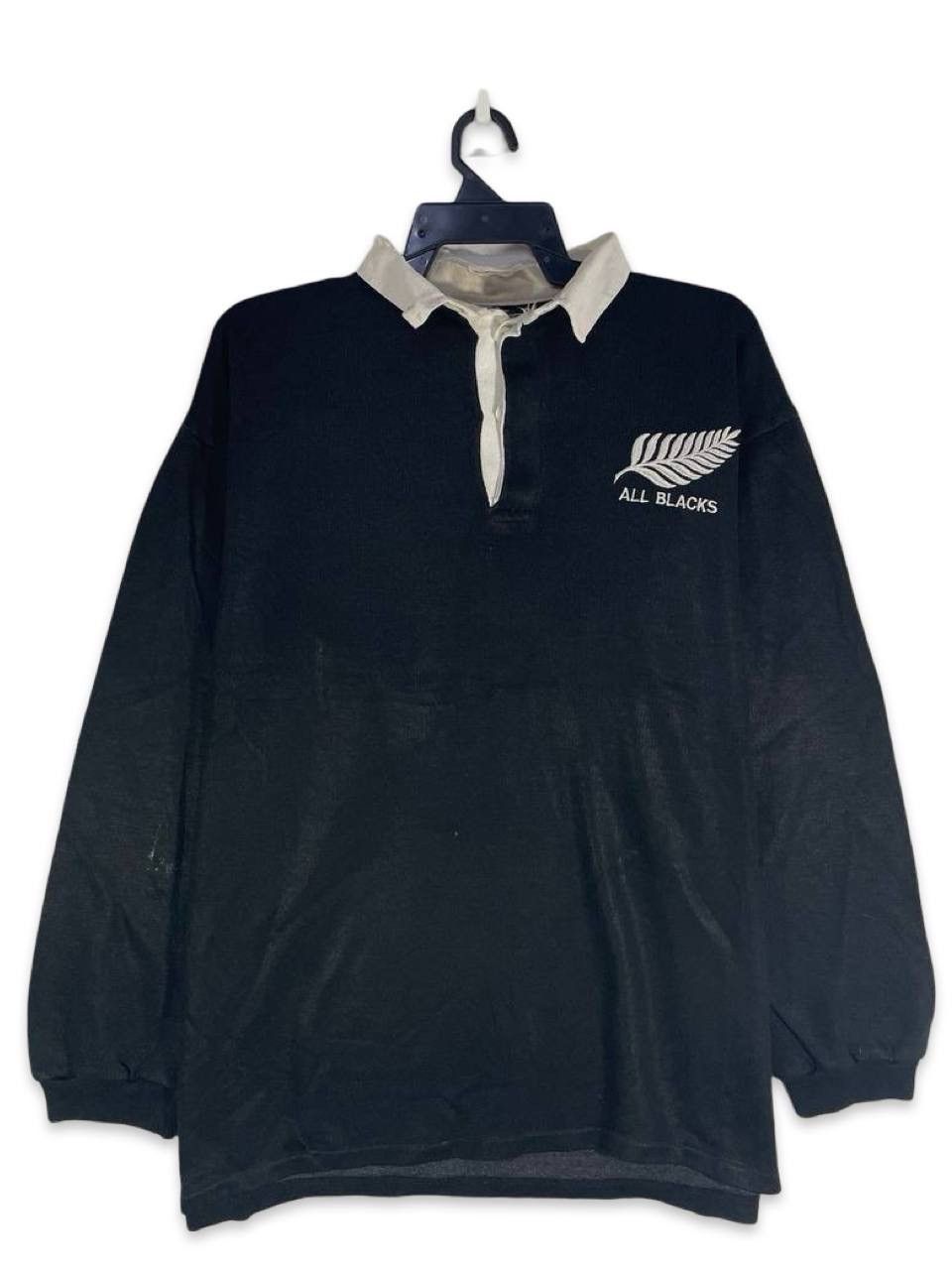 All Blacks Vintage 70s All blacks new zealand rugby shirt size XL Size US XL / EU 56 / 4 - 1 Thumbnail