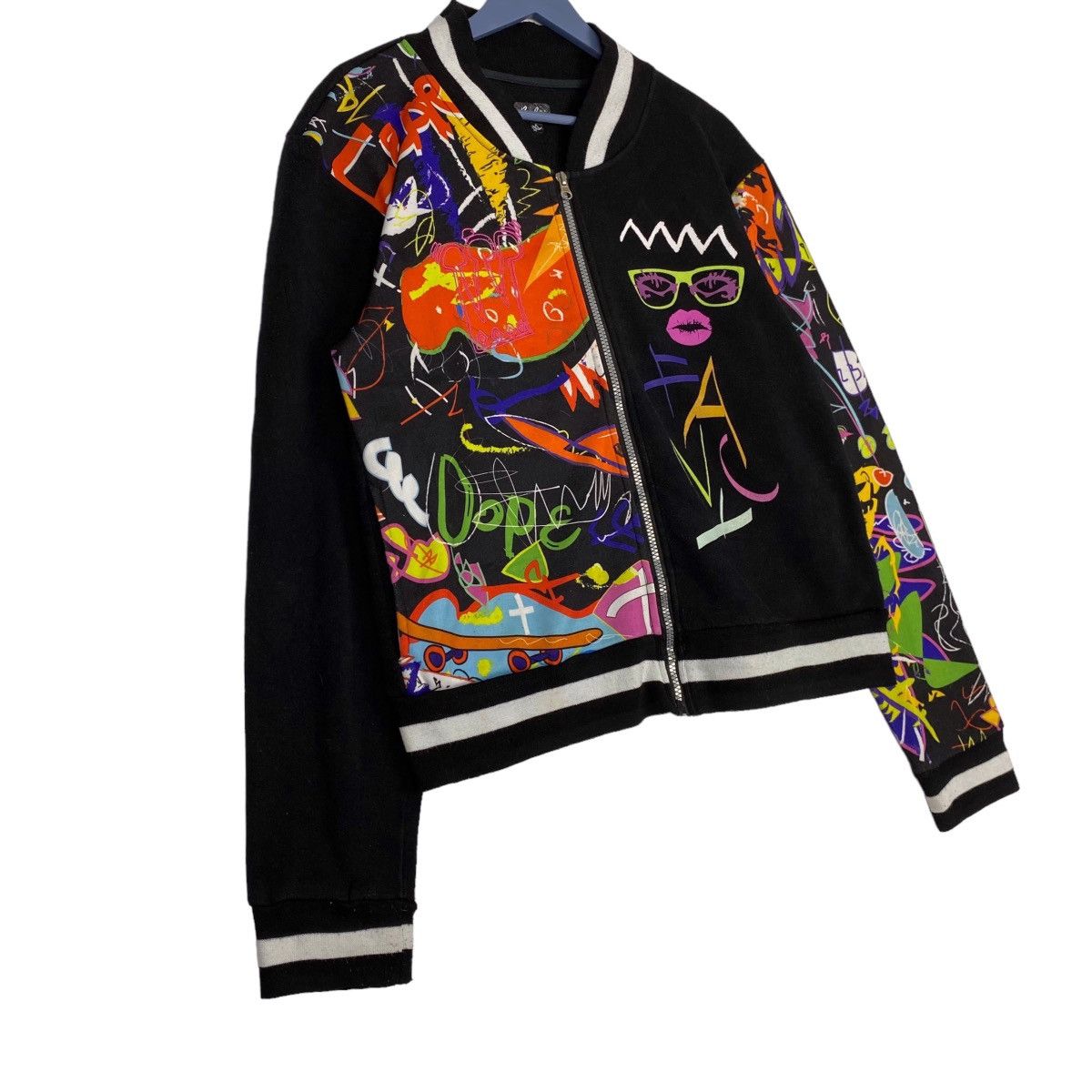 Vintage Vintage Royal Blue Sweater All Over Print Full Zip Size 2XL Size US XL / EU 56 / 4 - 3 Thumbnail
