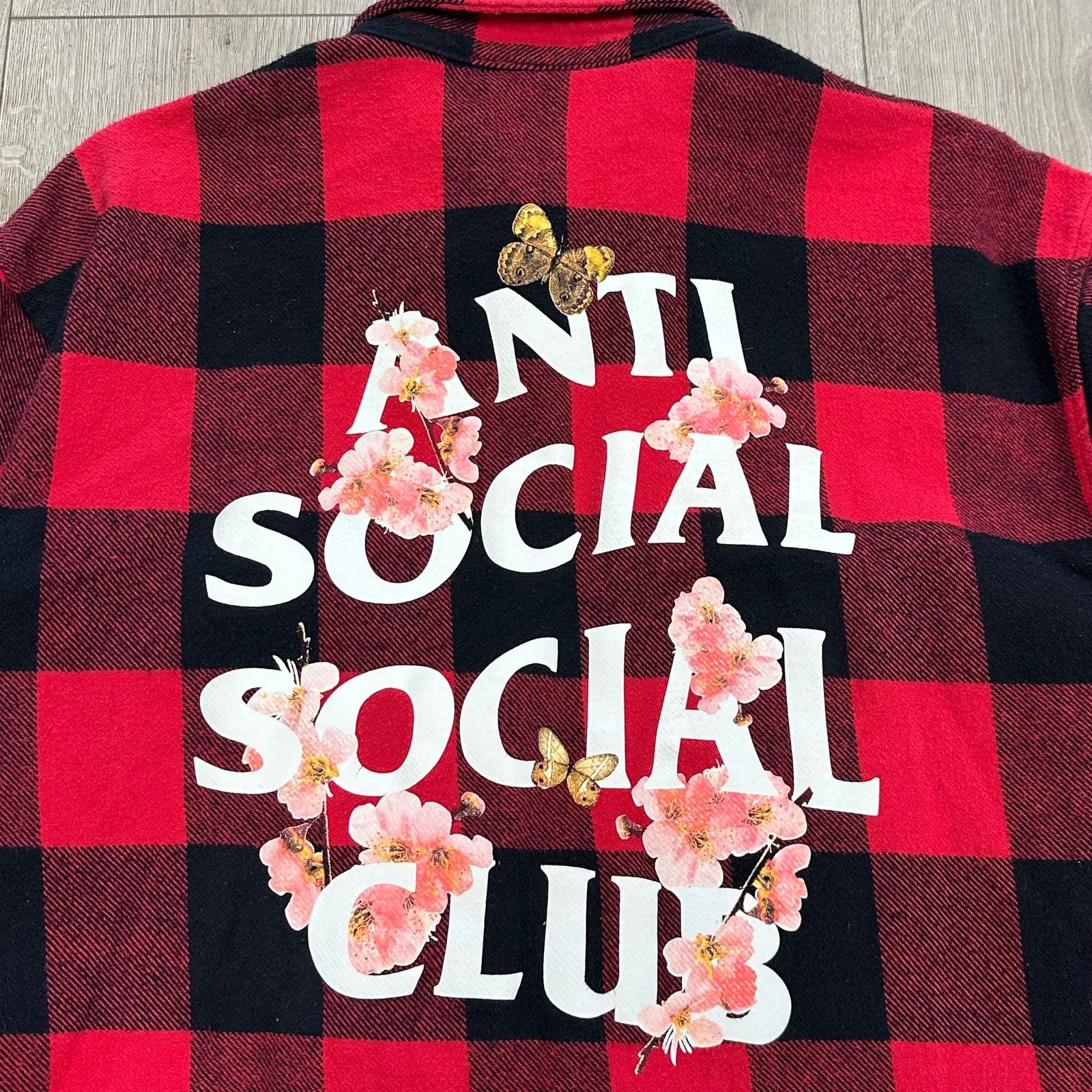 Anti Social Social Club FW21 Anti Social Social Club Floral Flannel Button Up Shirt Size US L / EU 52-54 / 3 - 2 Thumbnail