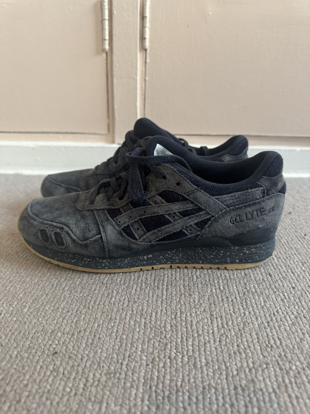 Asics × Reigning Champ ASICS x Reigning Champ Gel-Lyte III “Indian Ink” - US 8 Size US 7 / EU 40 - 1 Thumbnail