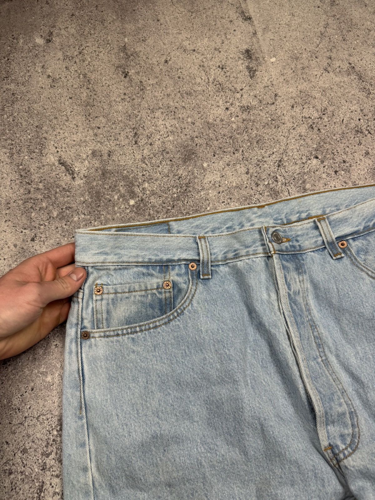 Levi's 90s Rusty Mud Washed Vintage Levis 501 Jeans USA Size US 38 / EU 54 - 8 Thumbnail