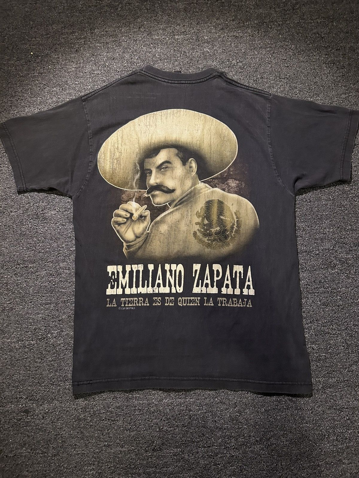 Vintage Emiliano zapata vintage T shirt Size US L / EU 52-54 / 3 - 2 Thumbnail