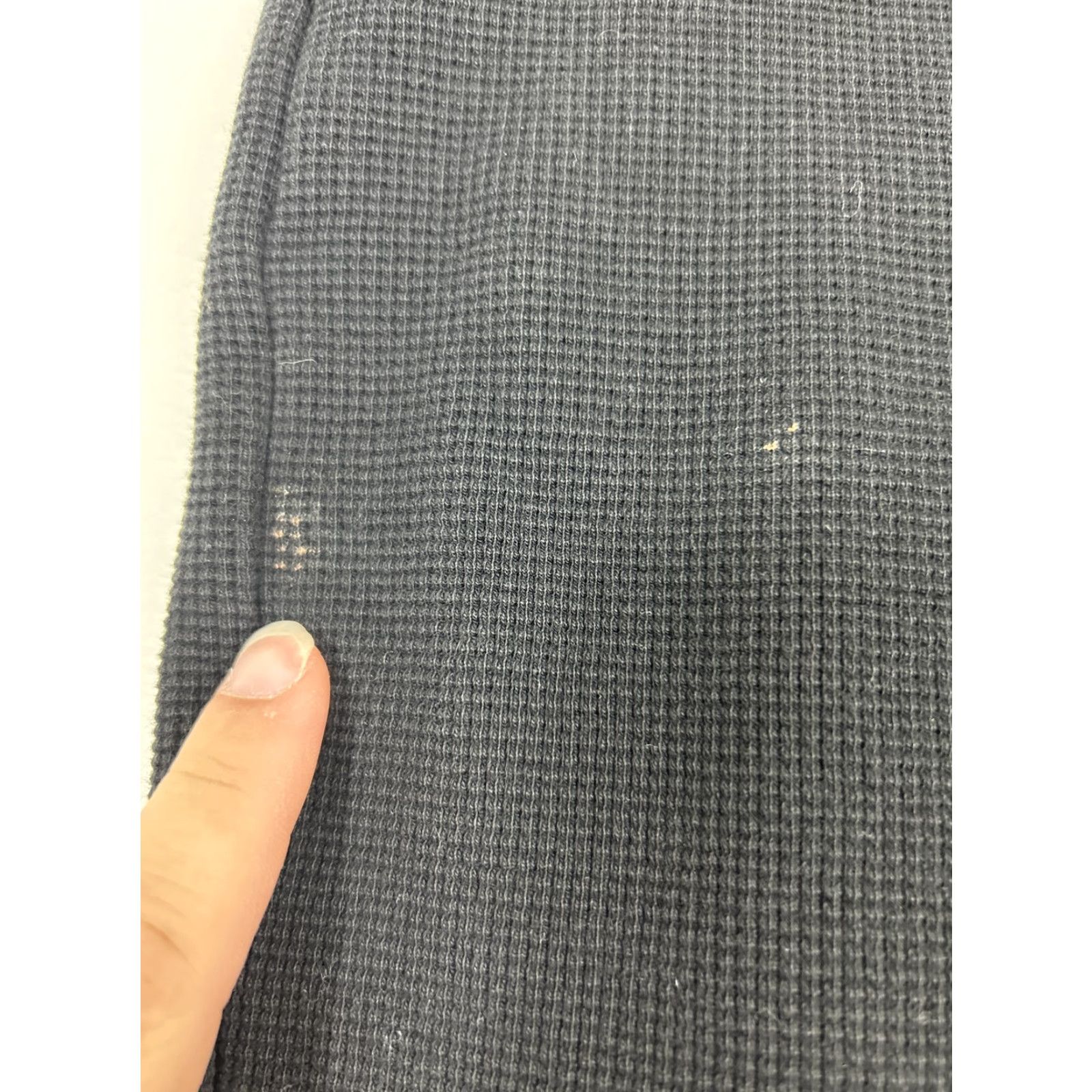 Sweaty Betty Sweaty Betty Sweatpants Womens Size 12 Black Ankle Waffled Thermal 31x28 Comfort Activewear Size 34" / US 12 / IT 48 - 6 Thumbnail