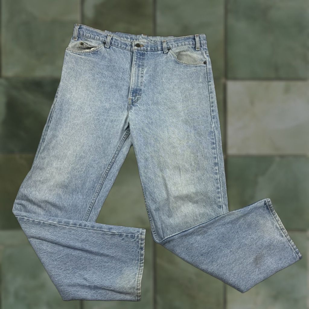 Levi's VINTAGE Levi's 540 Jeans Men's Adult 40x32 Blue Distressed 80s Made In USA USA 90s 80s Size US 40 / EU 56 - 1 Thumbnail