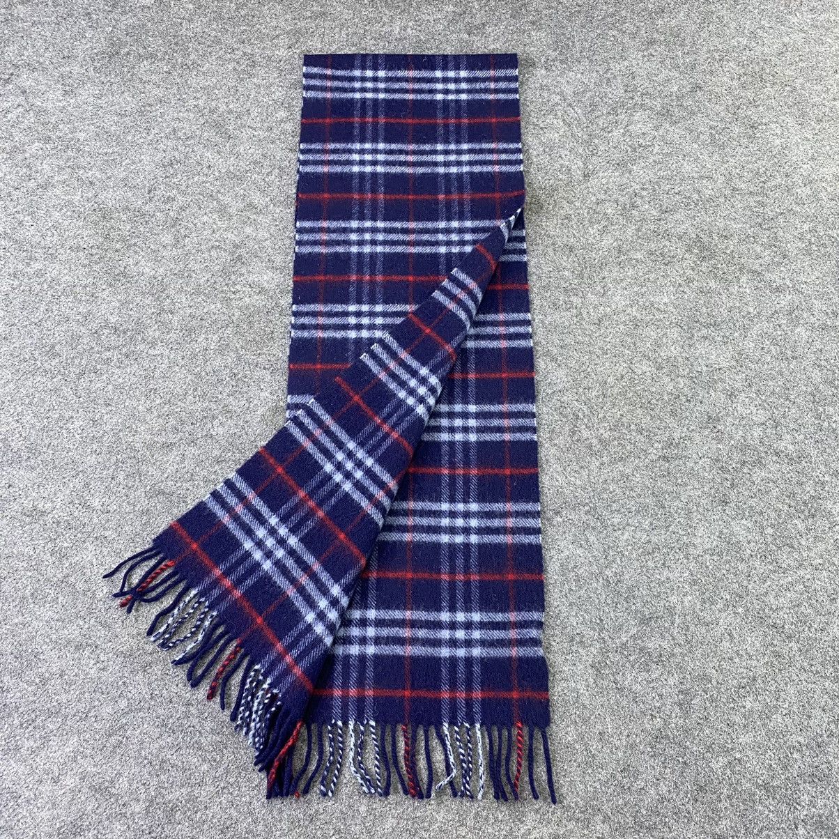 Burberry Burberry Lambswool Muffler / Scarf / Neckwear-T1466 Size ONE SIZE - 4 Thumbnail