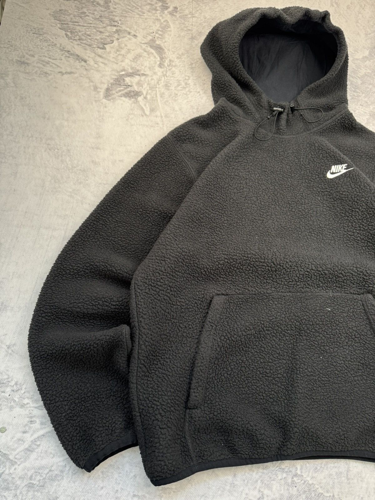 Nike × Vintage NIKE AIR MAX TEDDY VINTAGE CENTER LOGO OVERSIZE BOXY HOODIE Size US M / EU 48-50 / 2 - 4 Thumbnail