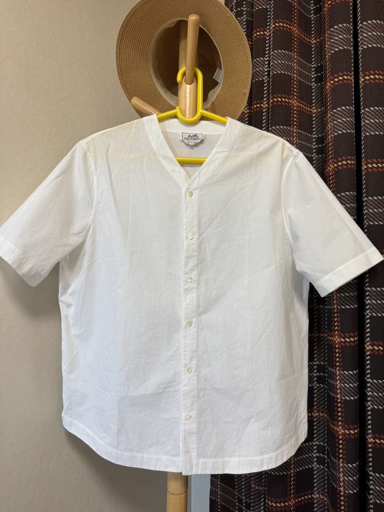 Hermes Hermes Short Sleeve Jacket Coat - dmc Size US L / EU 52-54 / 3 - 1 Thumbnail