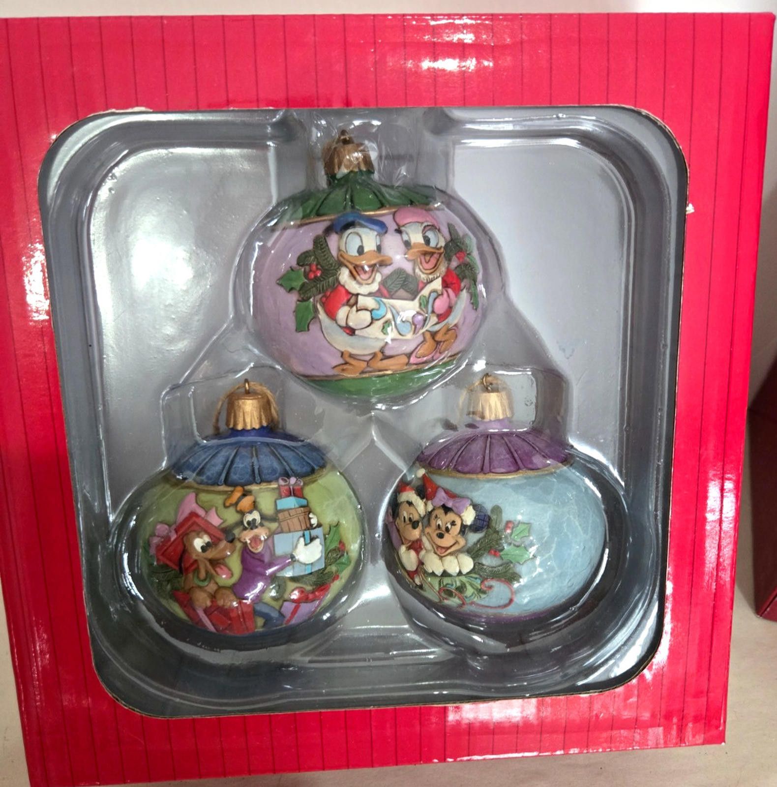 Other Jim Shore RARE Christmas Disney Mickey Mouse Ornaments NIB Size ONE SIZE - 1 Thumbnail