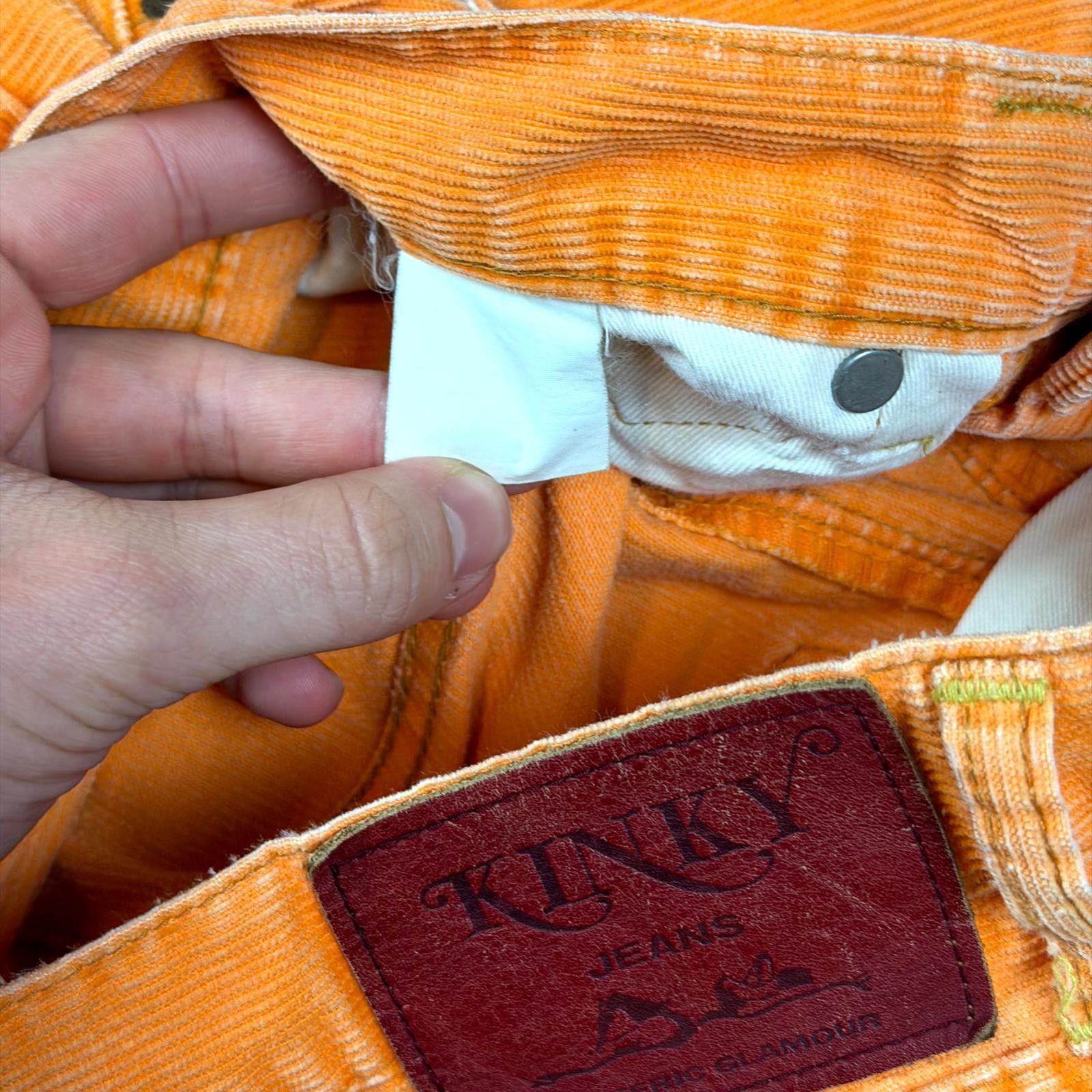Hysteric Glamour Hysteric Glamour Orange Hagi Denim Size 26" / US 2 / IT 38 - 4 Thumbnail