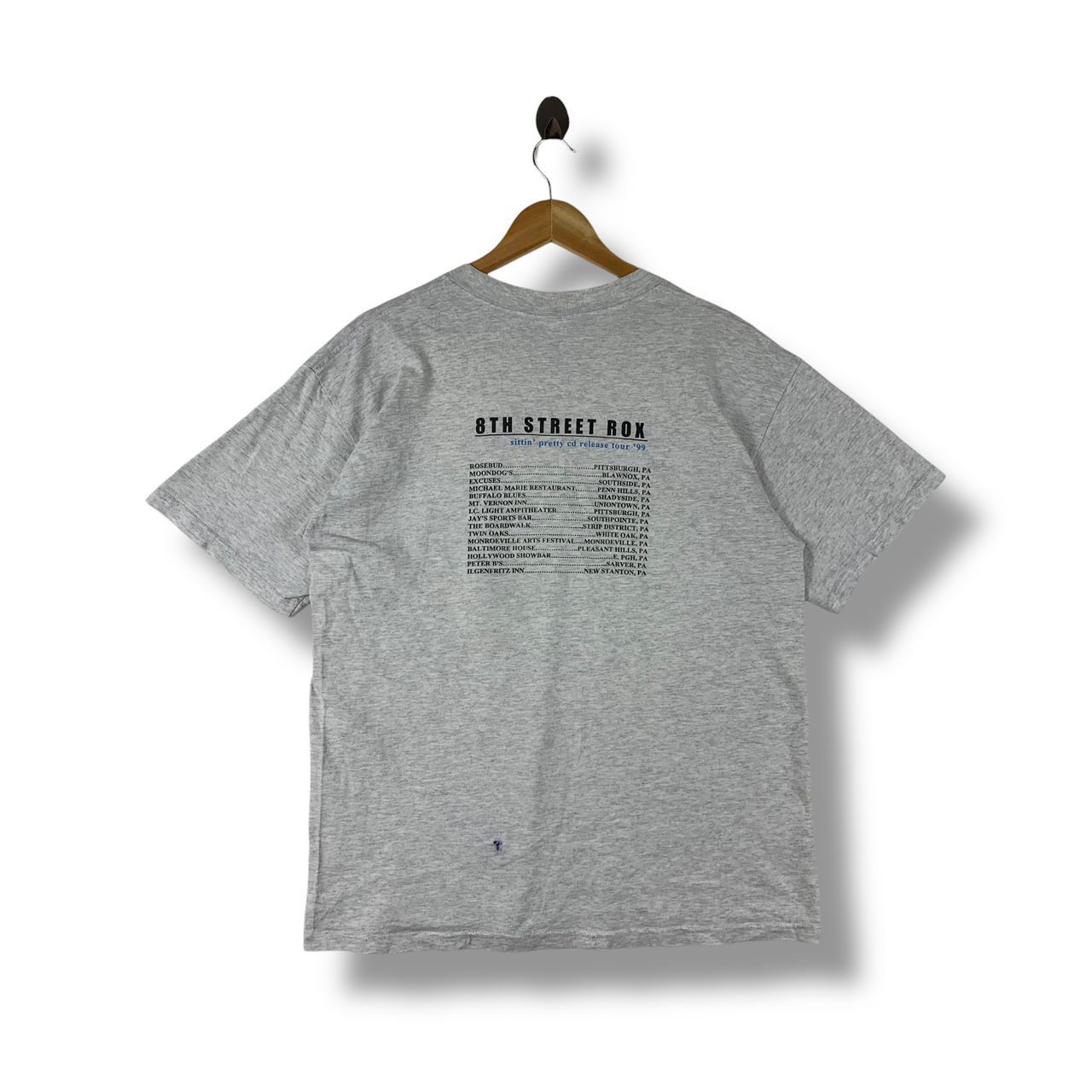 Band Tees × Gildan × Vintage Vintage 8th STREET ROX American Musical group tour tees Size US L / EU 52-54 / 3 - 4 Thumbnail
