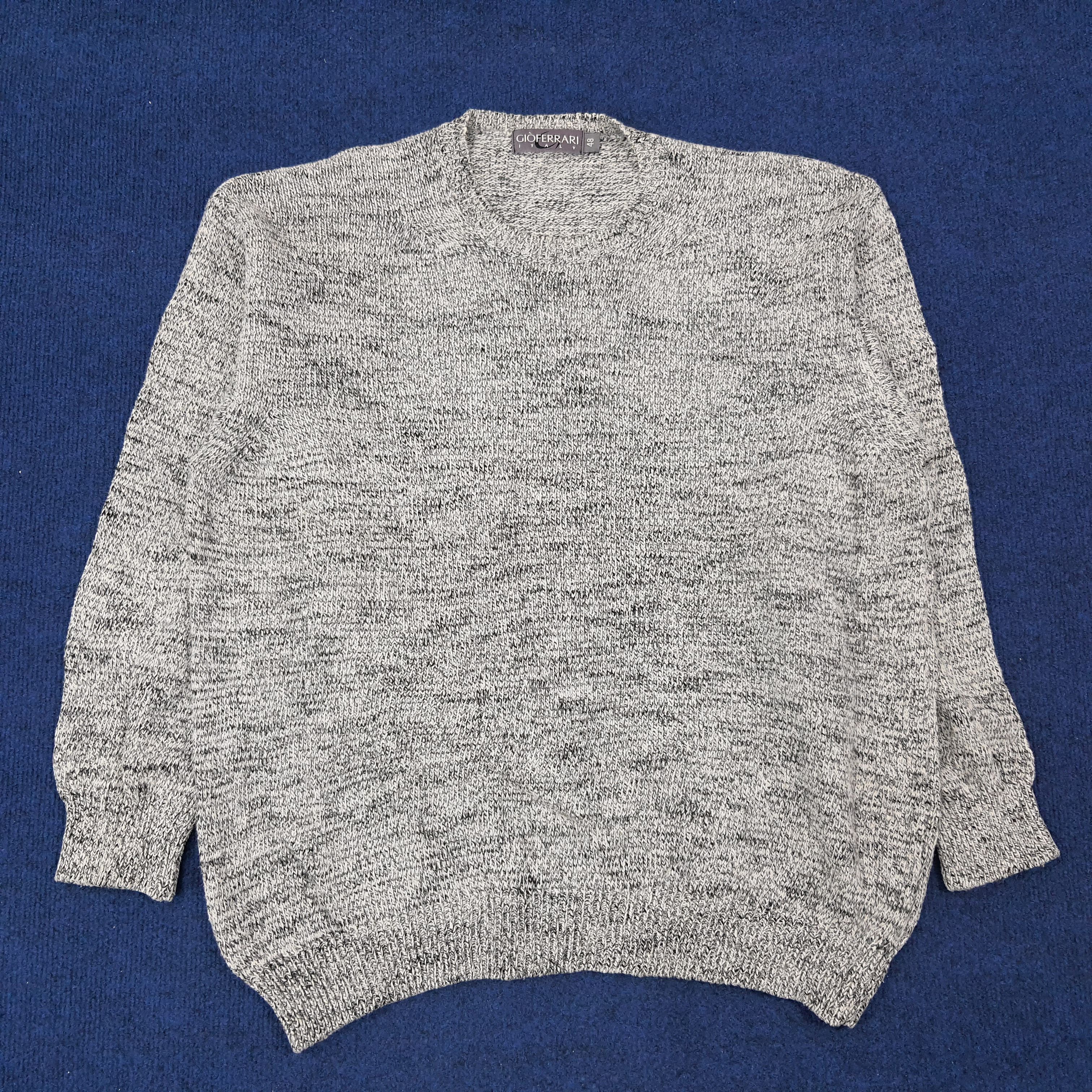 Vintage Vintage Gioferrari Custom Logo Knitted Sweatshirt C230N2 Size US L / EU 52-54 / 3 - 3 Thumbnail