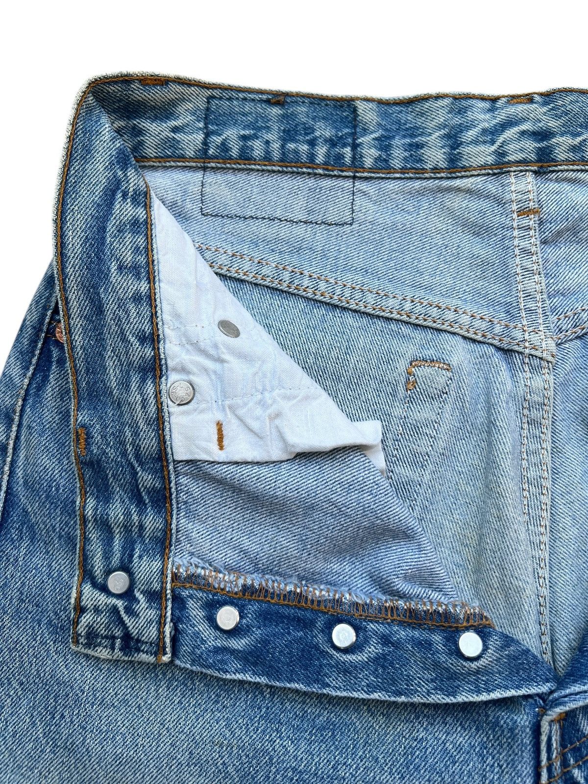 Levi's Vintage 90s Levis 501 Stonewash Denim Jeans Size US 30 / EU 46 - 10 Thumbnail