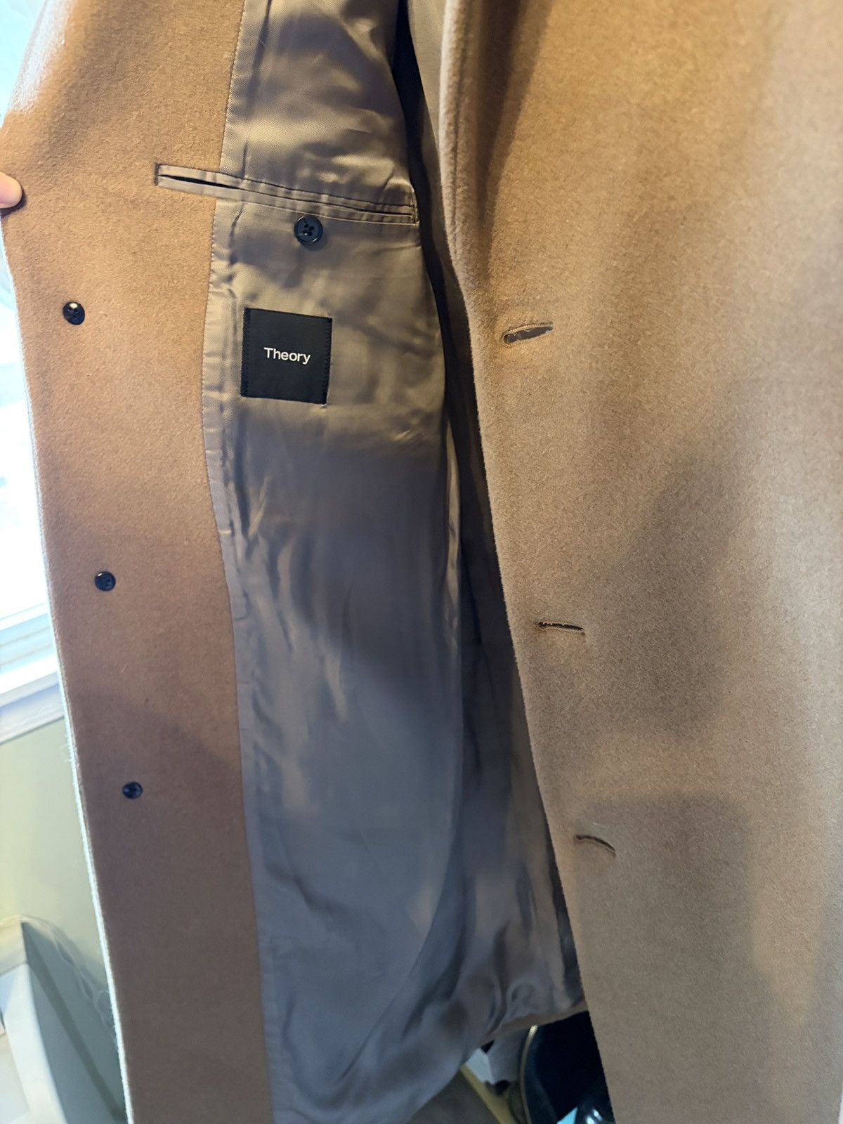 Theory Men’s Theory Overcoat Size US S / EU 44-46 / 1 - 4 Thumbnail