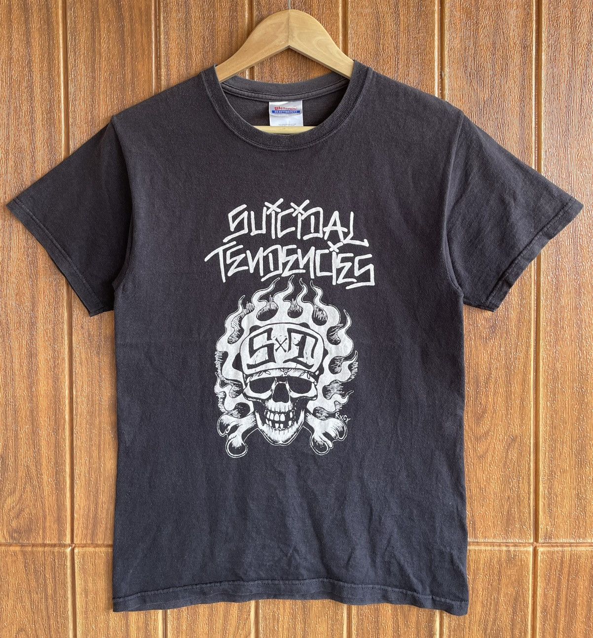 Band Tees Vintage’y2k🔥SUICIDAL TENDENCIES🔥RXCX Band Punk San Faded Tee Size US S / EU 44-46 / 1 - 3 Thumbnail