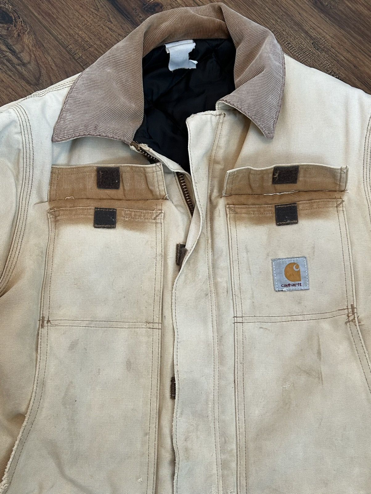 Carhartt Vintage Carhartt 1990’s JQ186 Work Jacket Size US XL / EU 56 / 4 - 1 Thumbnail