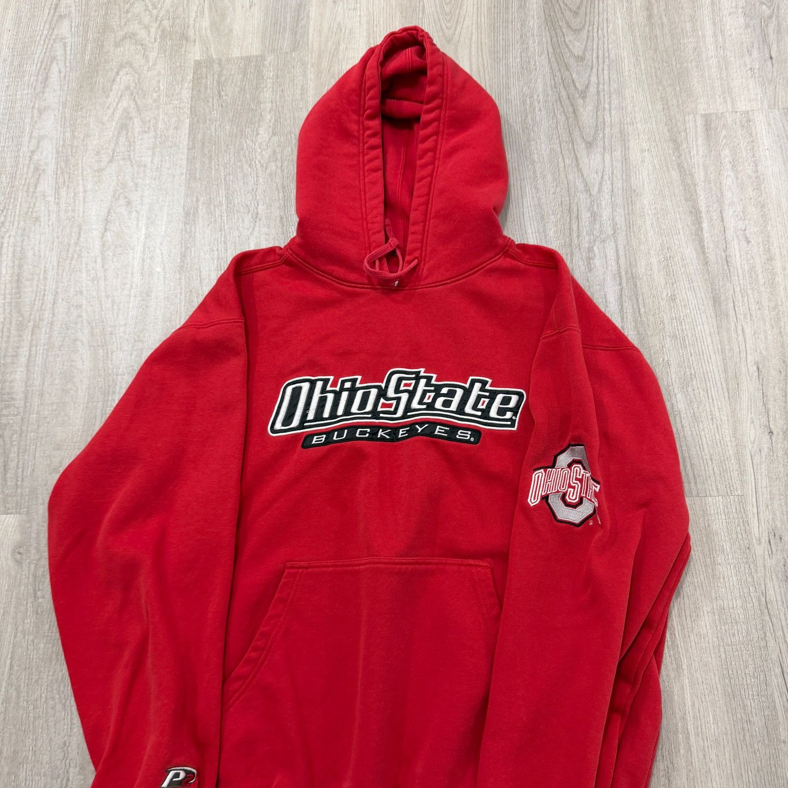 Vintage Vintage Ohio State Buckeyes Hoodies Men's Large Red y2k Size US L / EU 52-54 / 3 - 2 Thumbnail