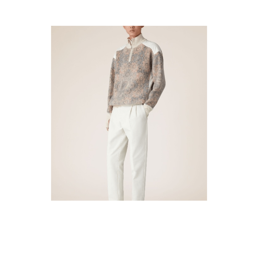 Loro Piana o1srvl11e1224 Silvaplana Pullover Sweater in Multicolor Size US L / EU 52-54 / 3 - 2 Thumbnail