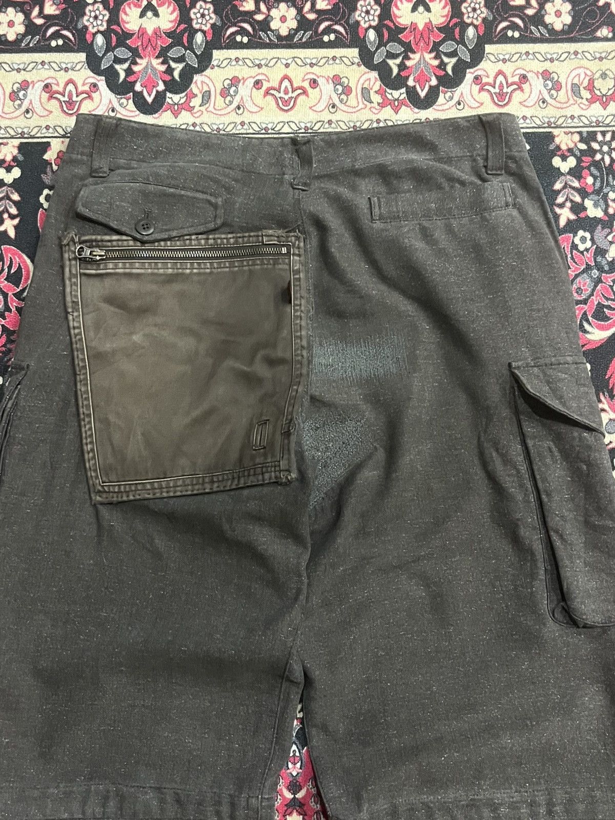 291295=Homme 291295 Homme Multi Pocket Tactical Cargo Strap Pants Size US 33 - 9 Thumbnail