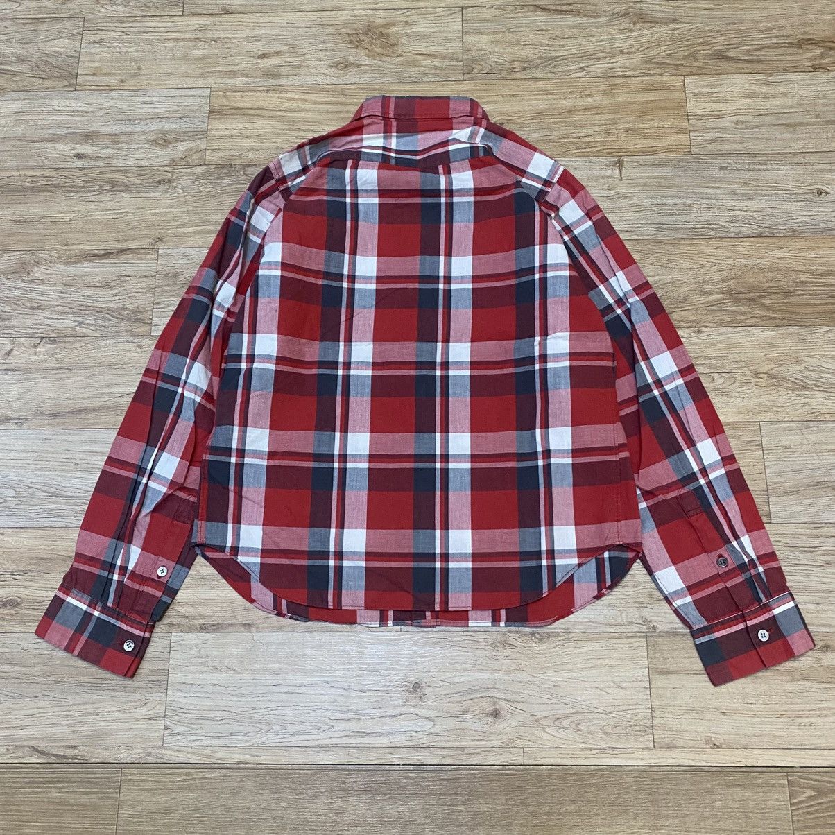 CABANE de ZUCCa 2000s Zucca By Issey Miyake Plaid Button Up Shirt Size US M / EU 48-50 / 2 - 2 Thumbnail