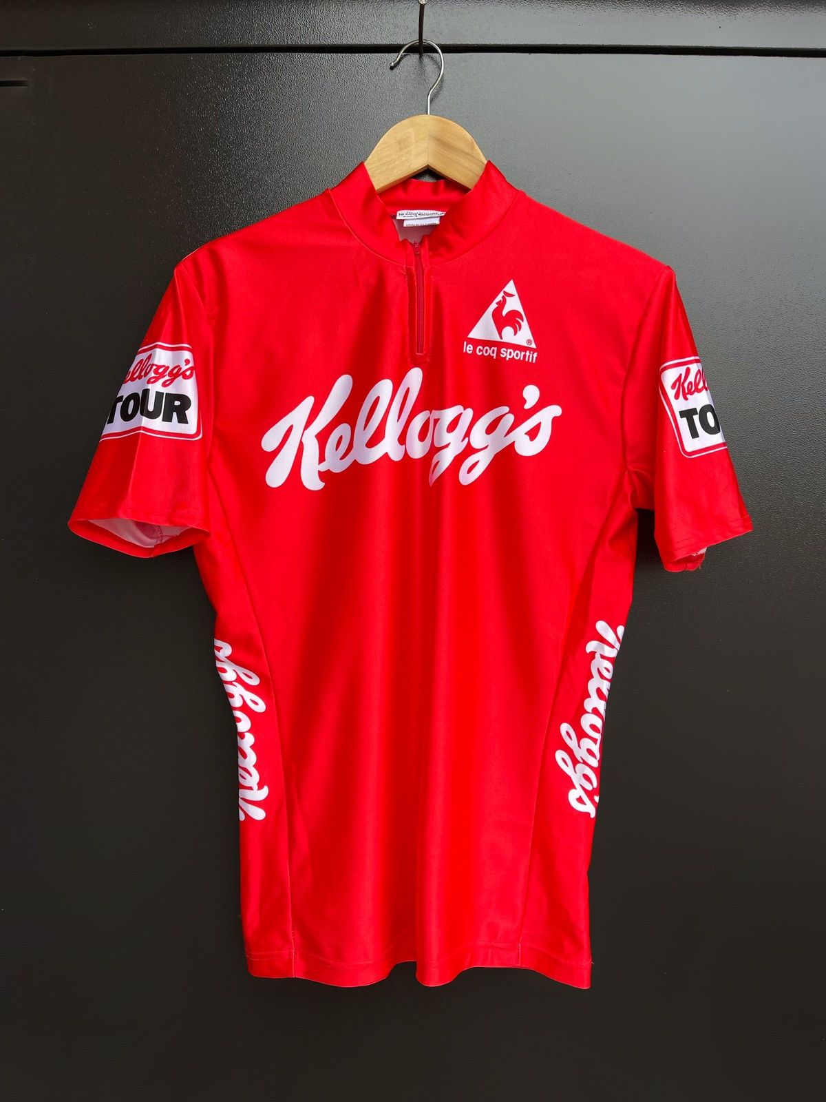 Sporting Goods Very Rare Vintage Kelloggs Tour Of Britain 1987 Cycling Jersey Le Coq Sportif Grailed