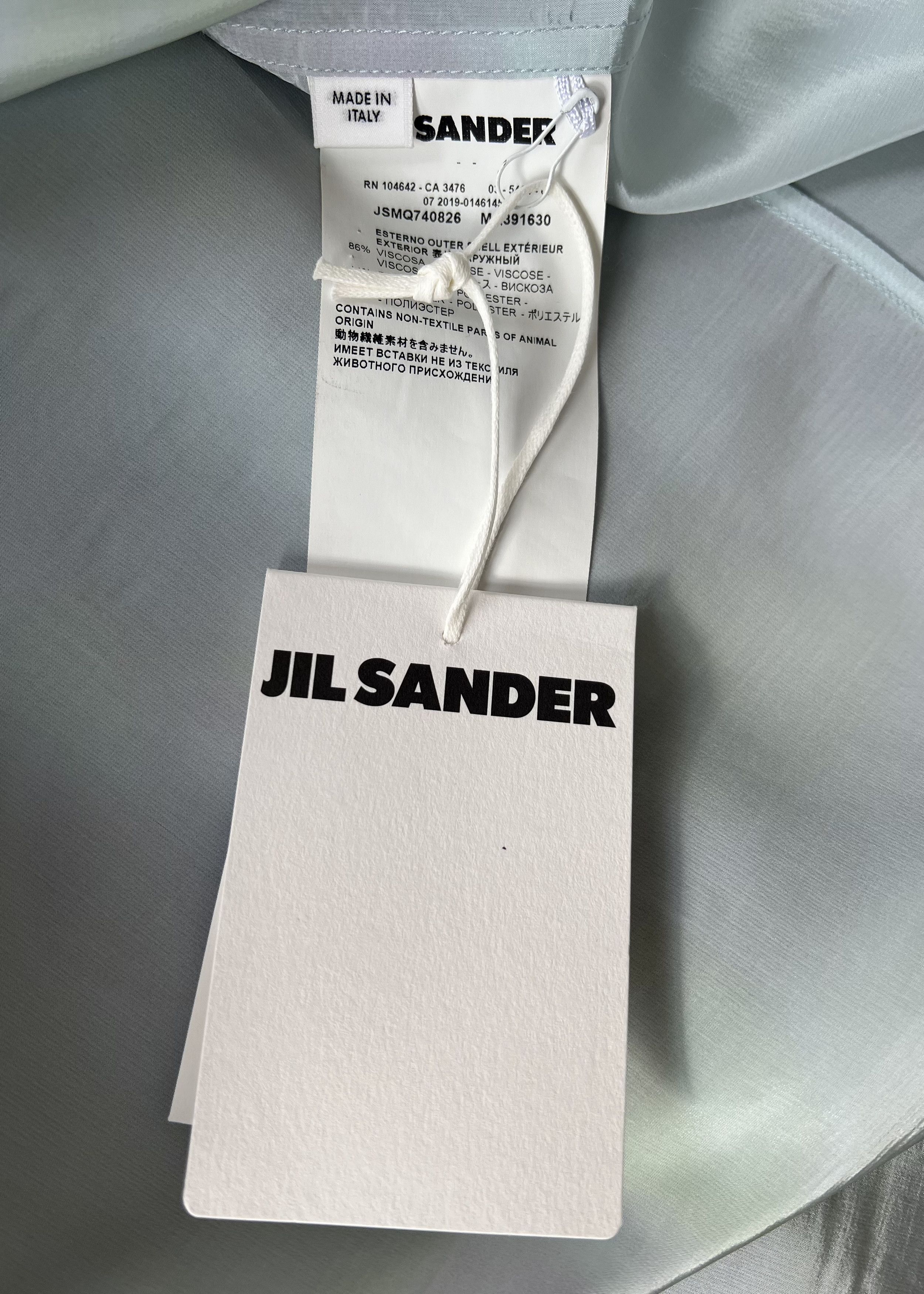 Jil Sander Jil Sander SS20 NEW Akron men's shirt Size US M / EU 48-50 / 2 - 5 Thumbnail