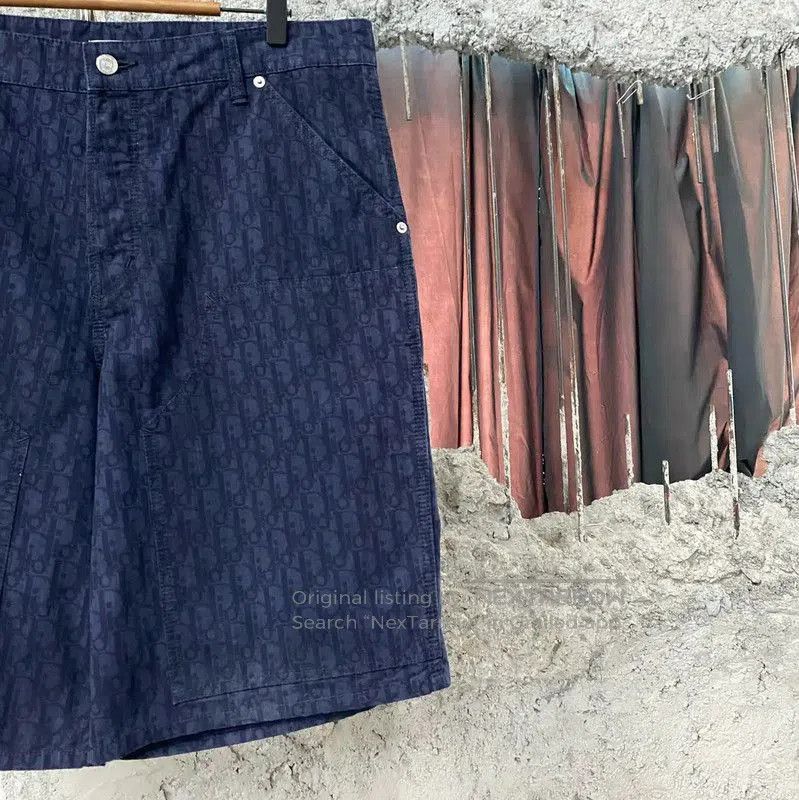 Dior Dior Men's Summer Blue Shorts . Size US 30 / EU 46 - 4 Thumbnail