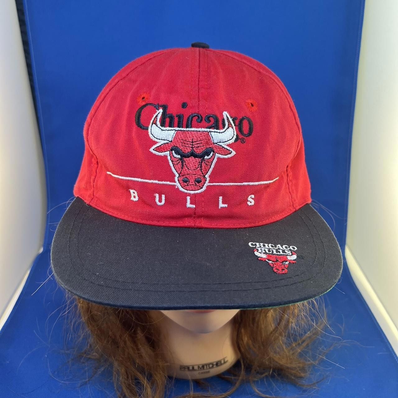 NBA Vintage Chicago Bulls Snapback Cap - Red & Black Size ONE SIZE - 1 Thumbnail