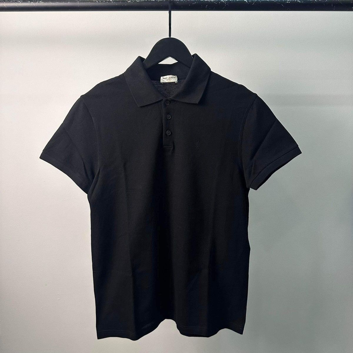 SAINT LAURENT BASIC POLO SHIRT