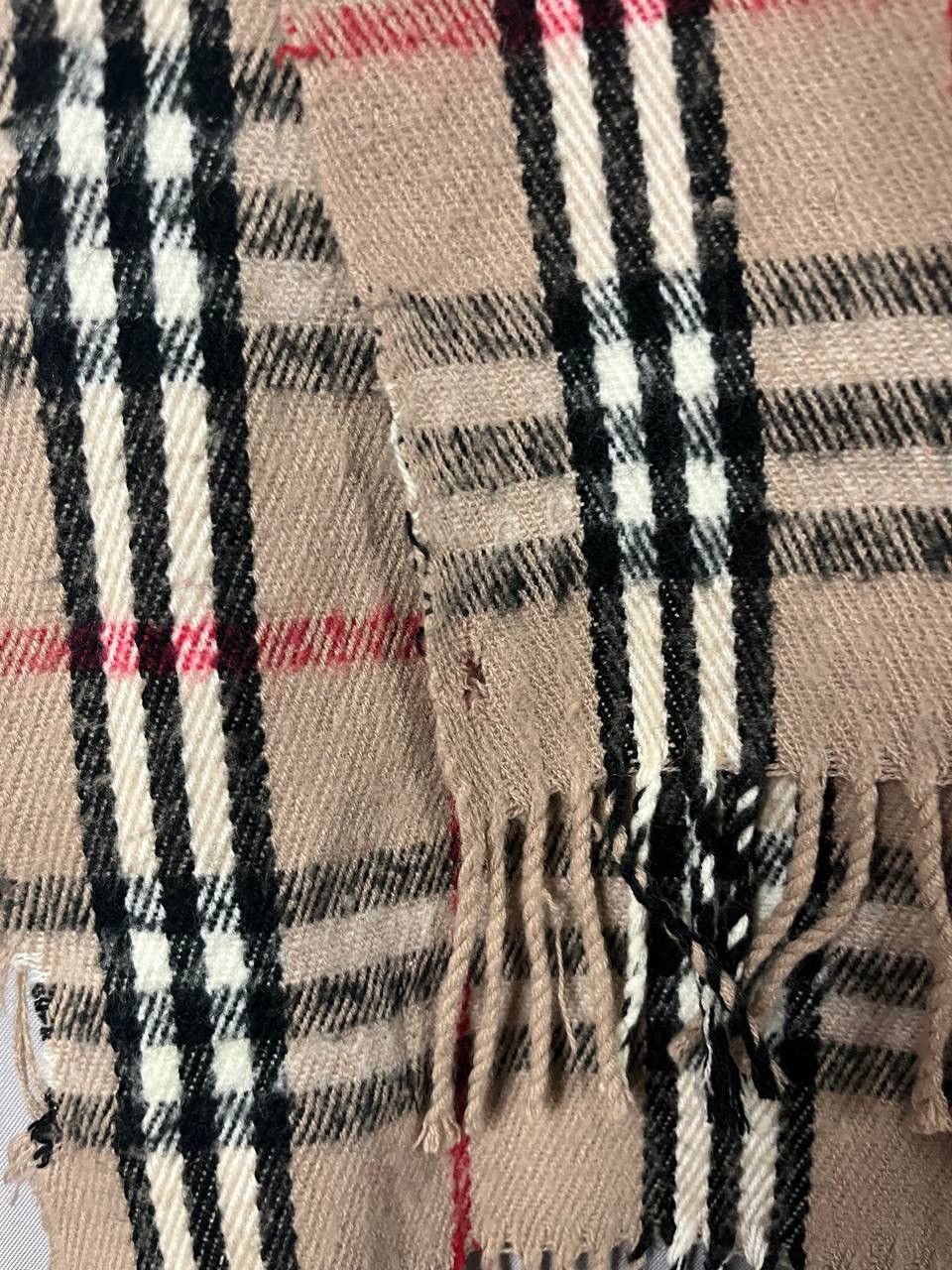Burberry Burberry Nova Check Scarf Wool Size ONE SIZE - 10 Thumbnail