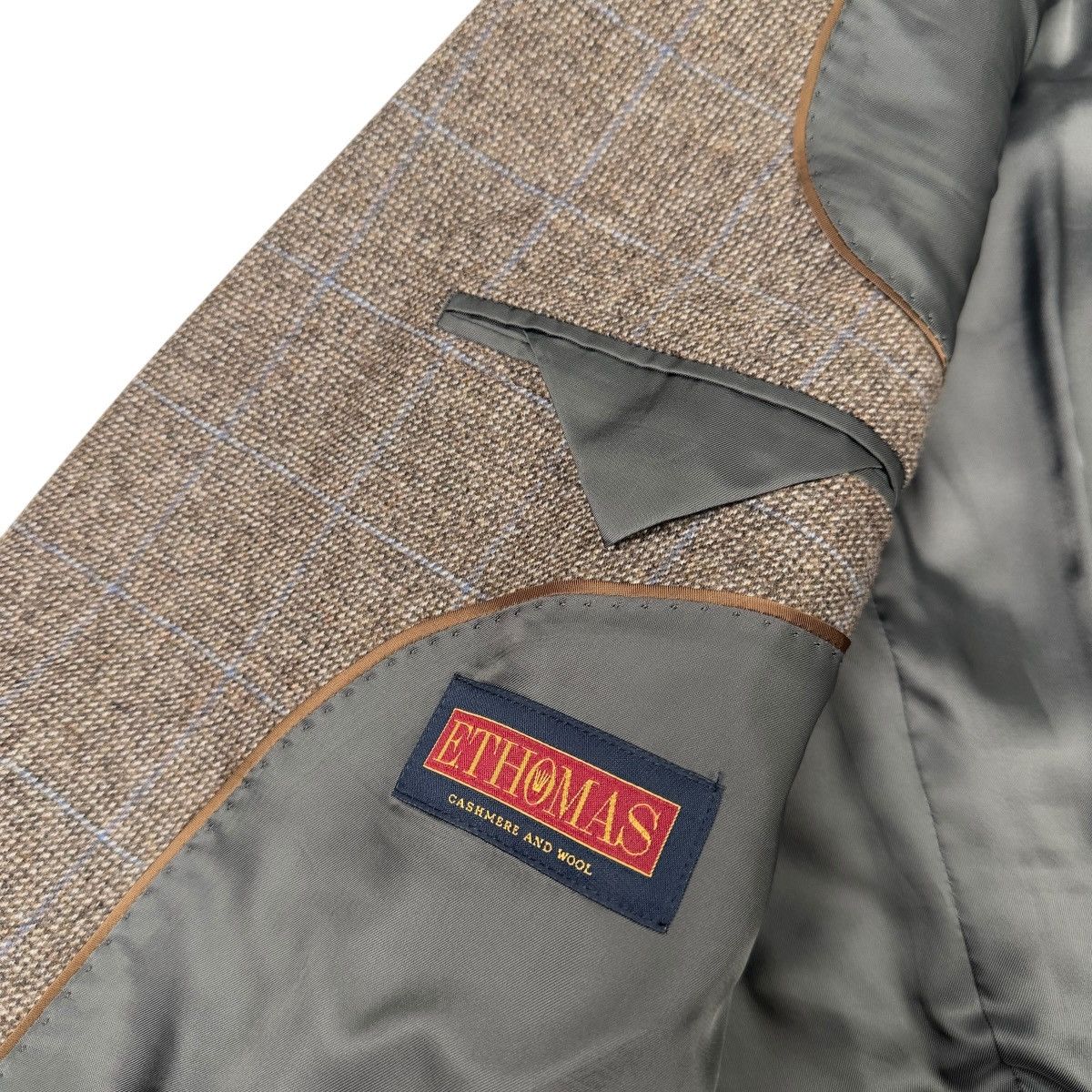 Brooks Brothers Brooks Brothers Madison Cashmere Wool Herringbone Sport Coat Size 44R - 4 Thumbnail