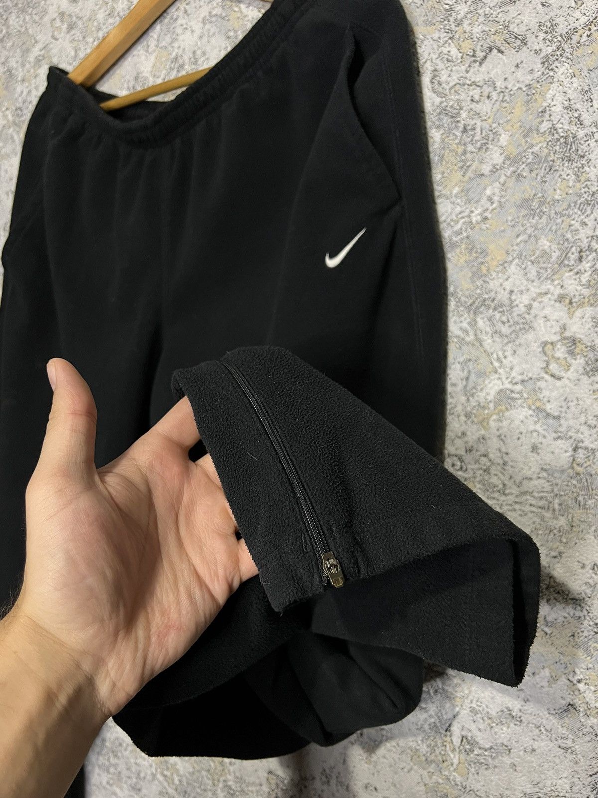 Nike × Vintage Vintage Nike Pants 90s Fleece Track Rare Y2K Size XL Size US 36 / EU 52 - 5 Thumbnail
