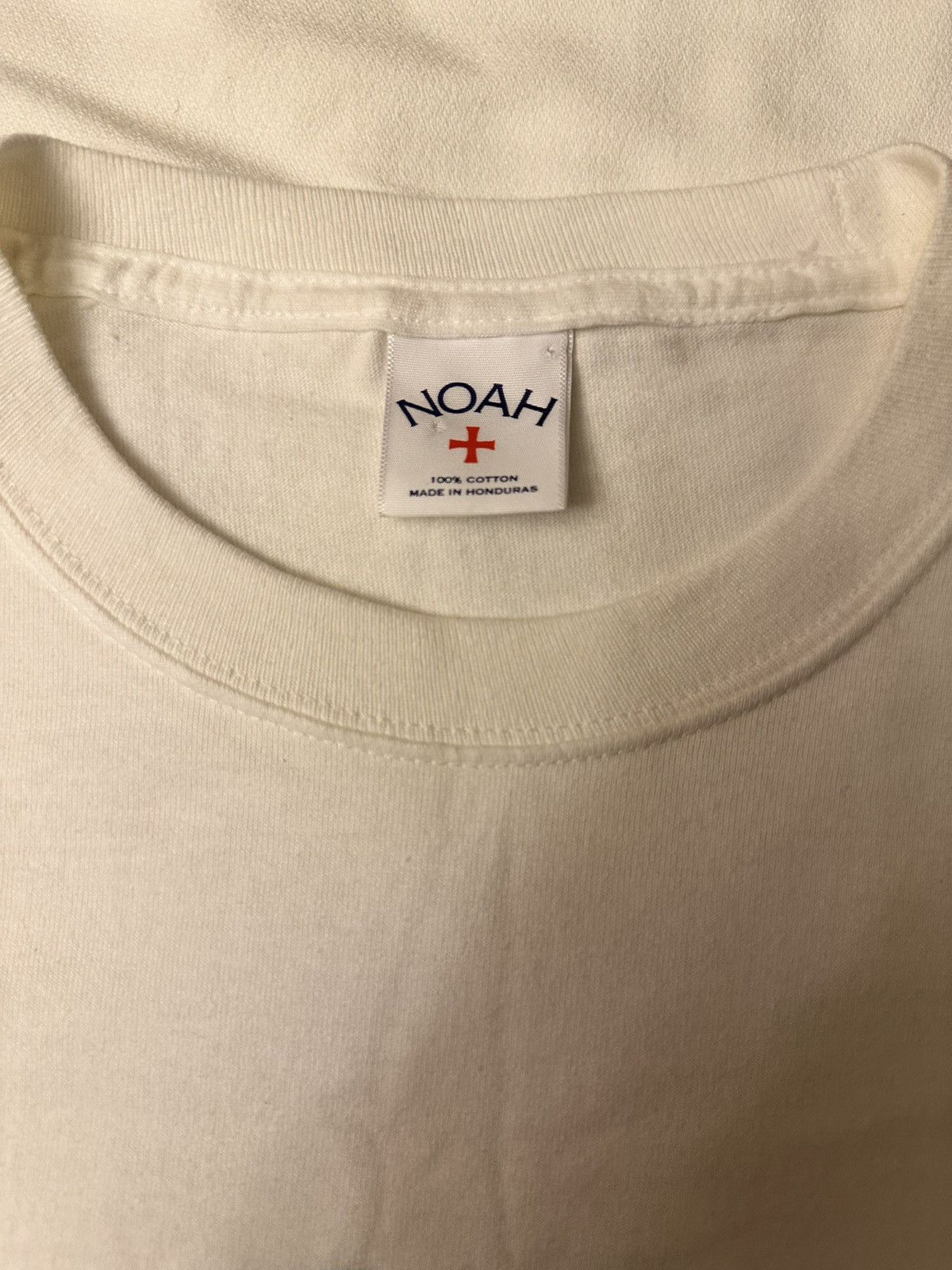 Noah NOAH MENS LOGO T-SHIRT WHITE SZ M Size US M / EU 48-50 / 2 - 4 Thumbnail