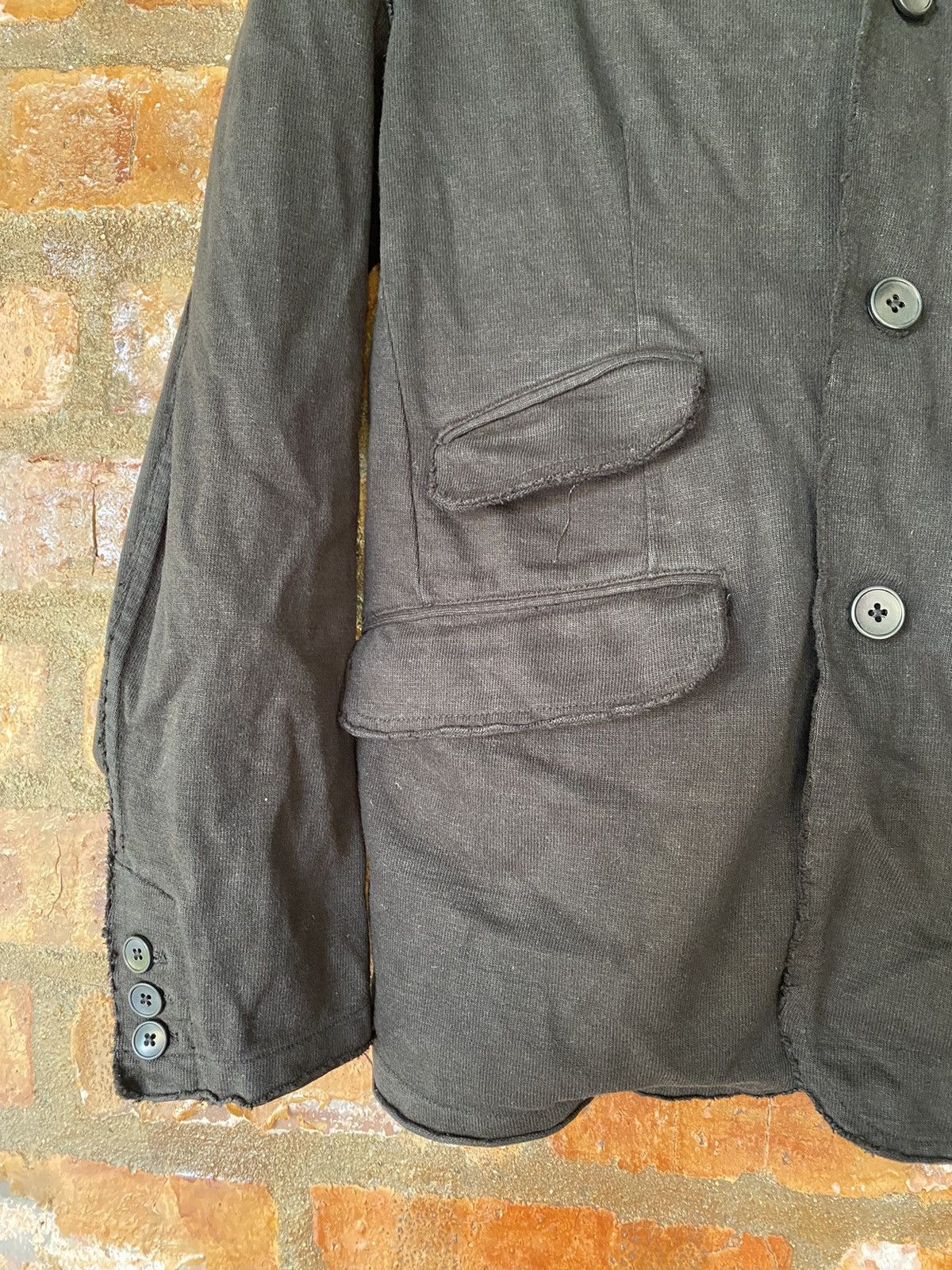 Slick SLICK Japan unfinish hem distressed cut and swings jacket Size US M / EU 48-50 / 2 - 9 Thumbnail