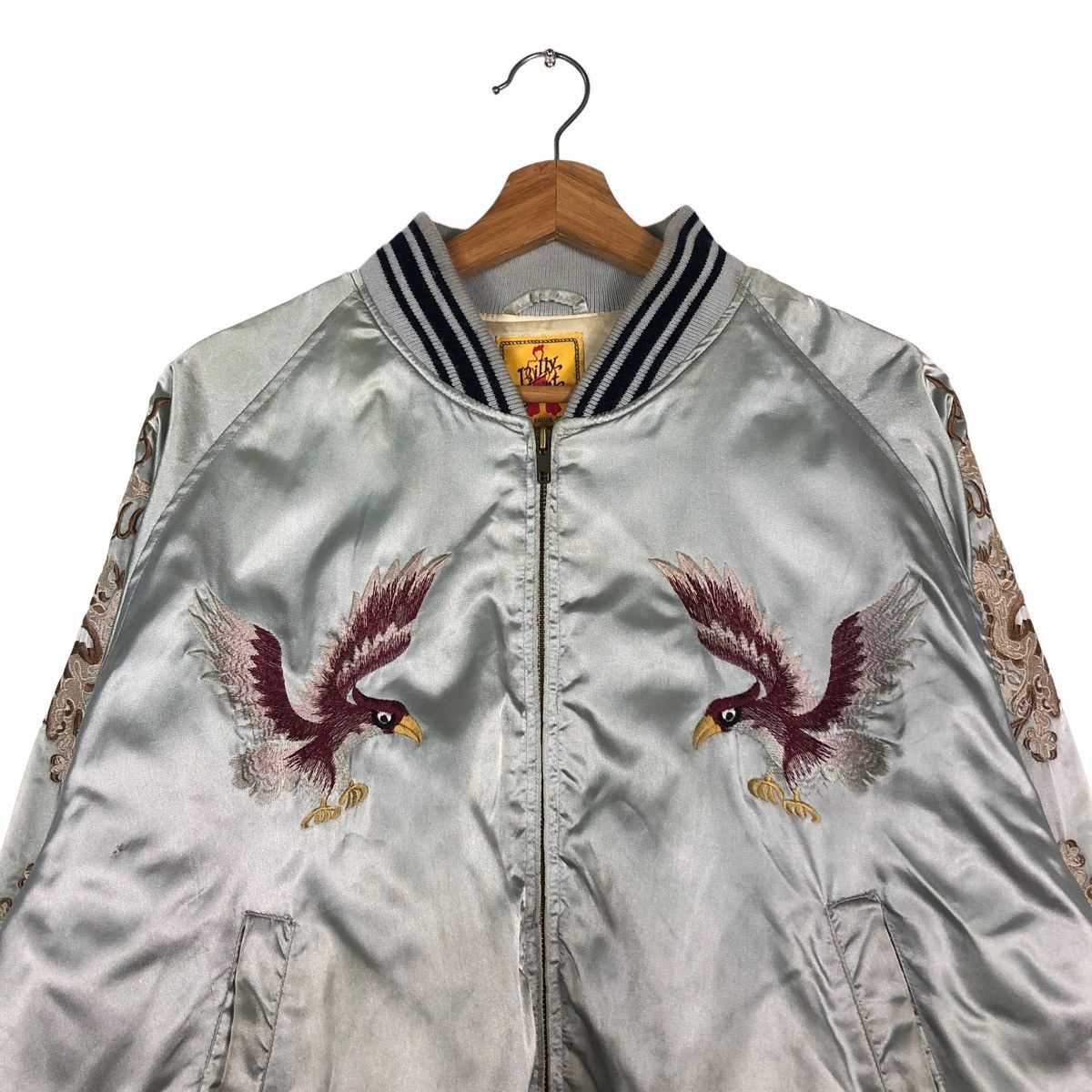 Japanese Brand 🔥VTG SUKAJAN SOUVENIRS JACKET JAPAN DRAGON TOYO ENTERPRISE Size US M / EU 48-50 / 2 - 6 Thumbnail