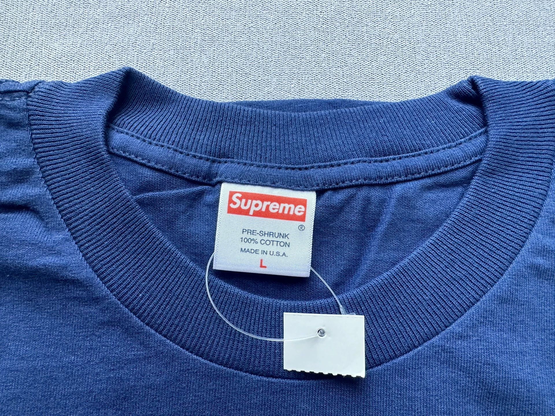 Supreme Supreme 2008 R.crumb Swear Tee Navy Blue L New Deadstock Size US L / EU 52-54 / 3 - 3 Thumbnail